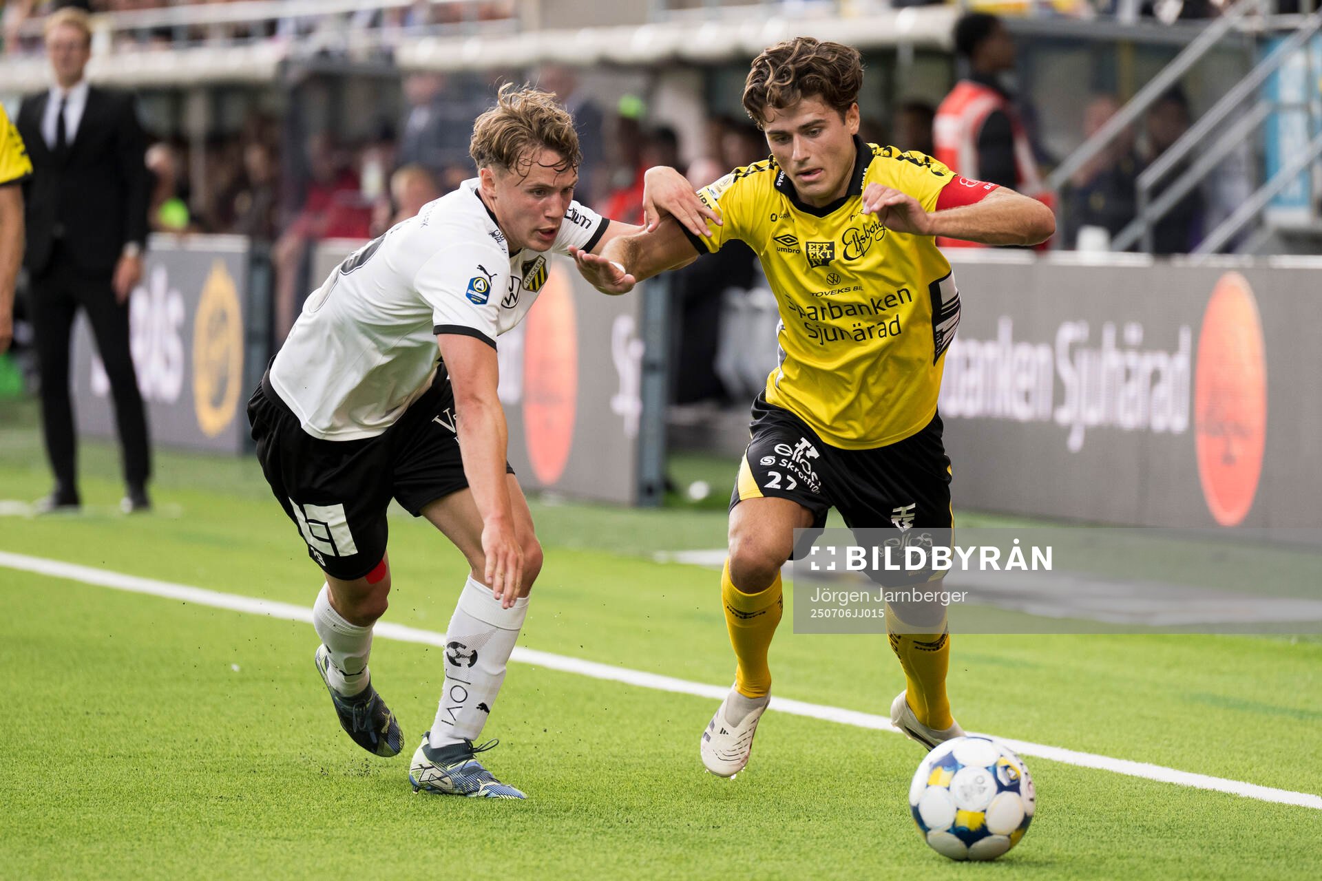 Häckens Filip Öhman och Elfsborgs Besfort Zeneli