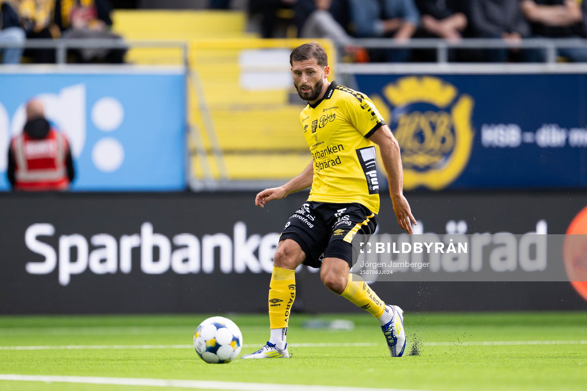 under fotbollsmatchen i Allsvenskan mellan Elfsborg och