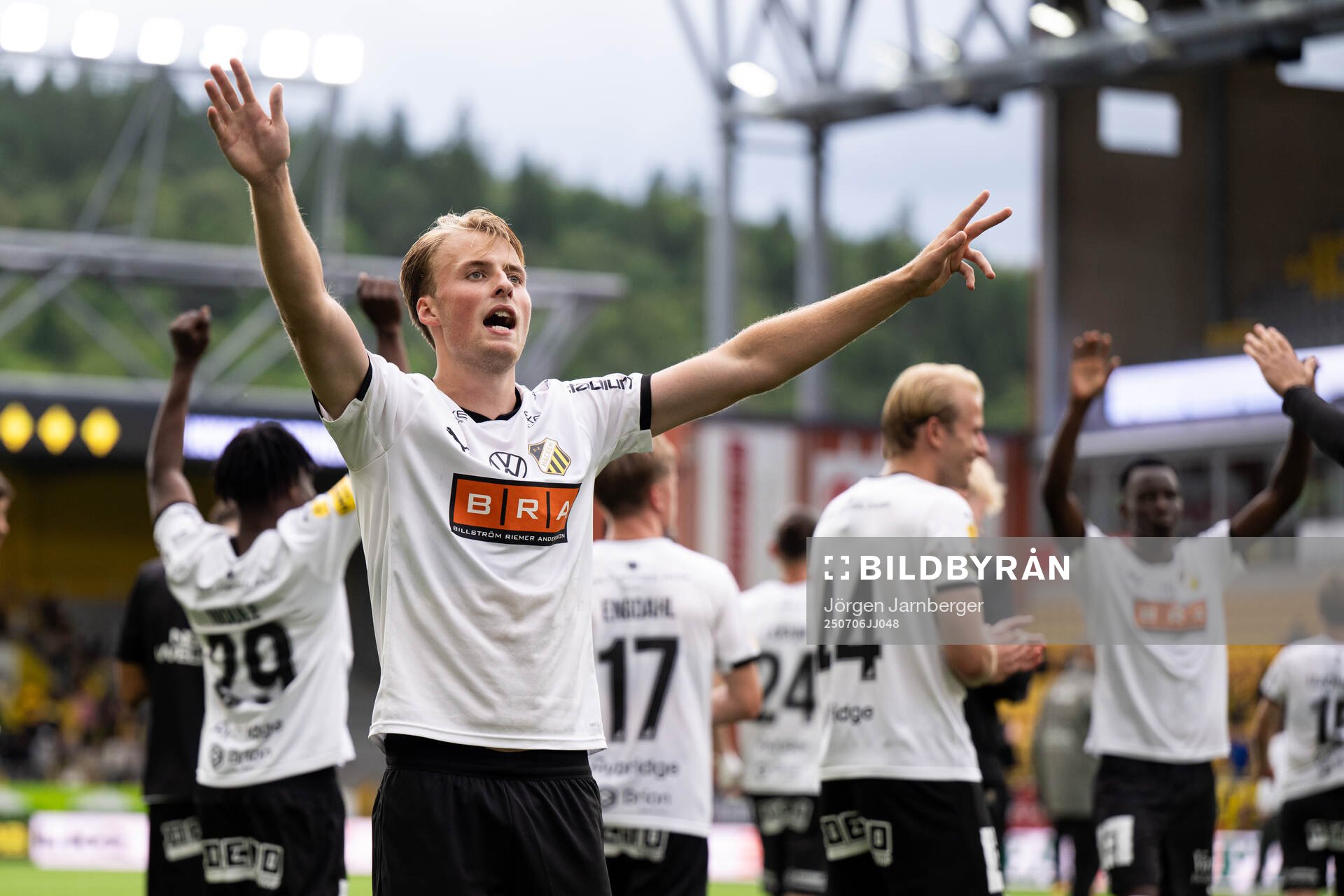 Häckens Sigge Jansson jublar