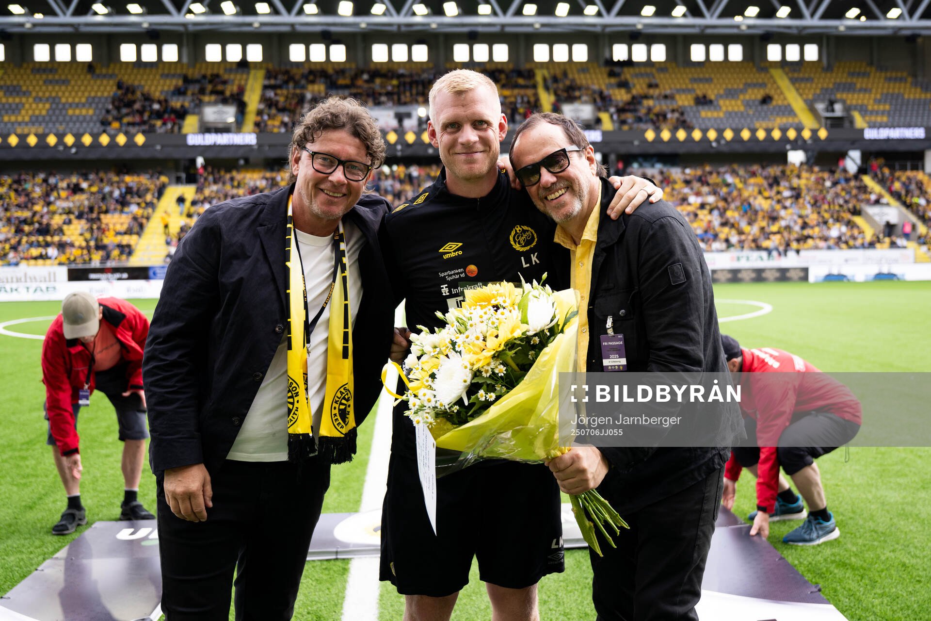 Elfsborgs klubbchef Stefan Andreasson och ordförande Sune