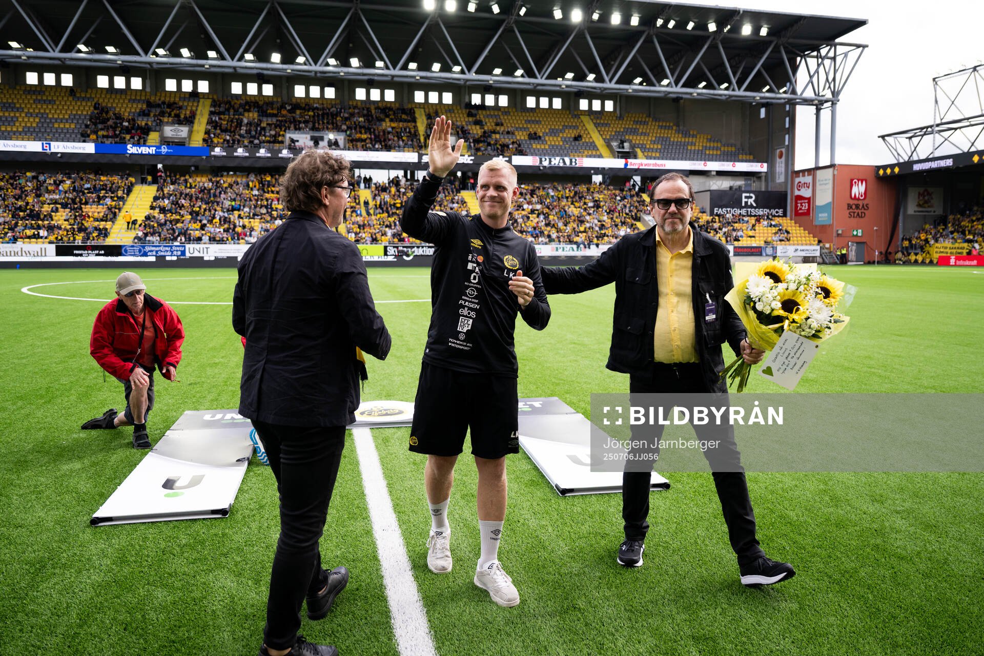 Elfsborgs klubbchef Stefan Andreasson och ordförande Sune