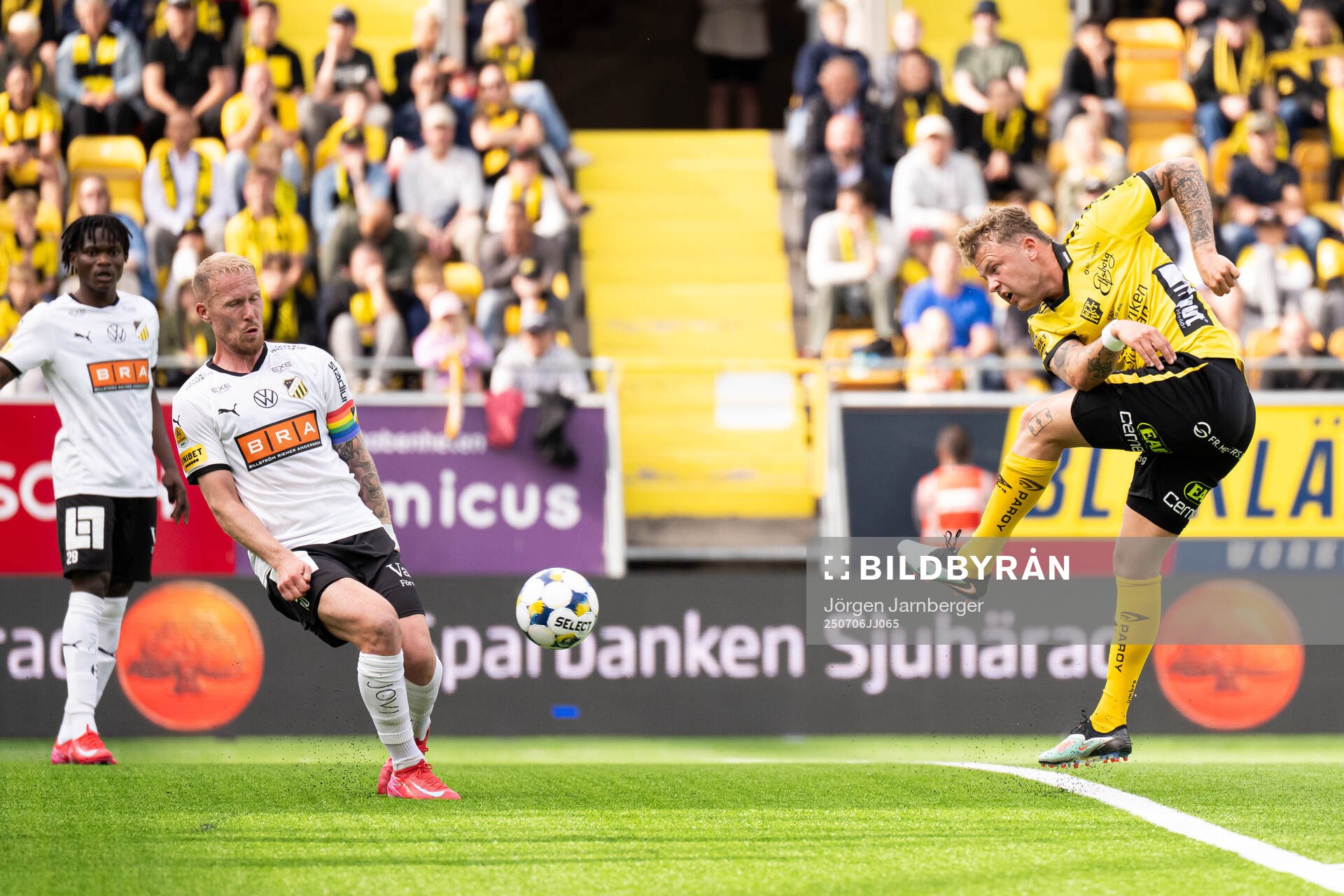 Häckens Mikkel Rygaard Jensen och Elfsborgs Frederik Ihler