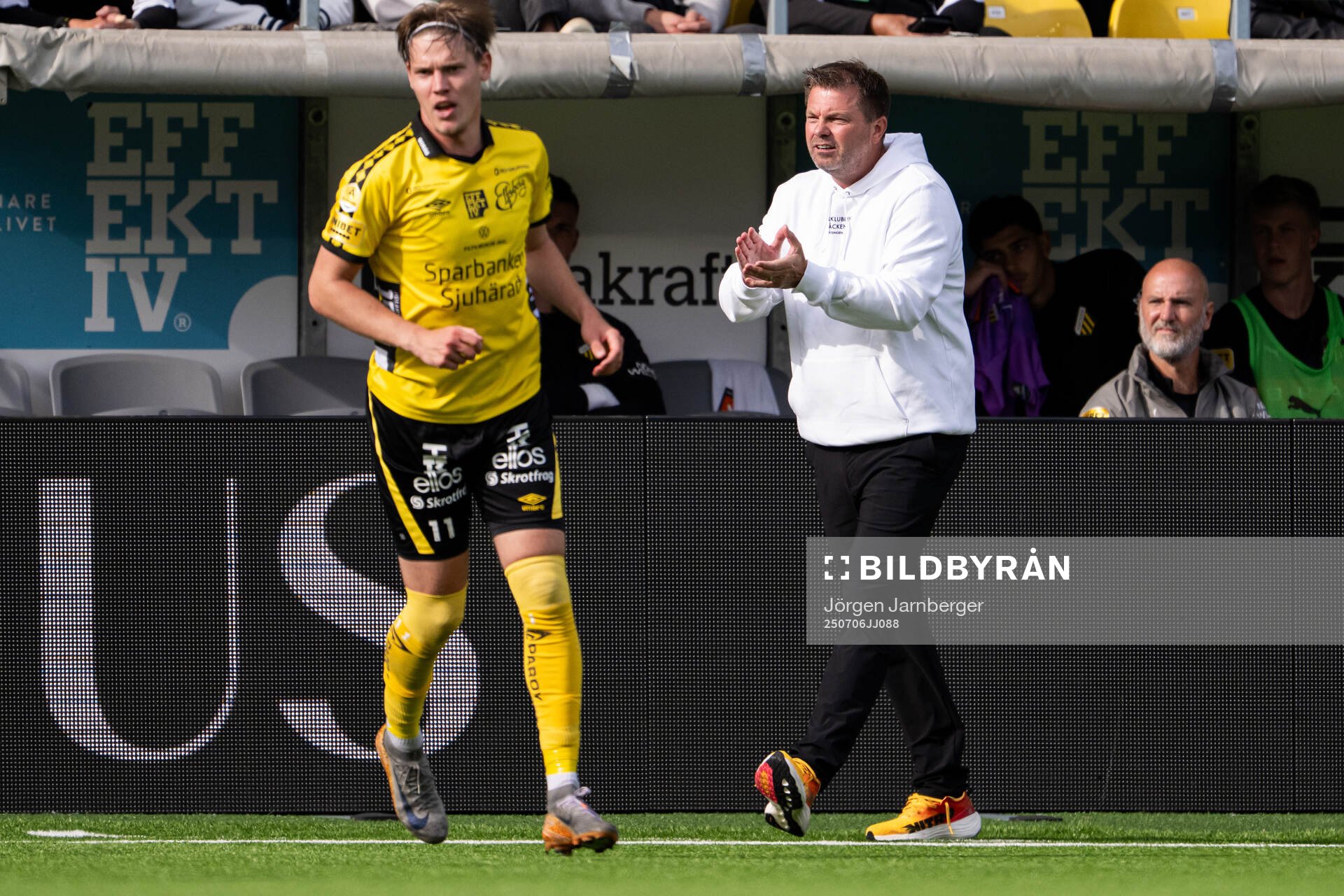 Häckens tränare Jens Gustafsson