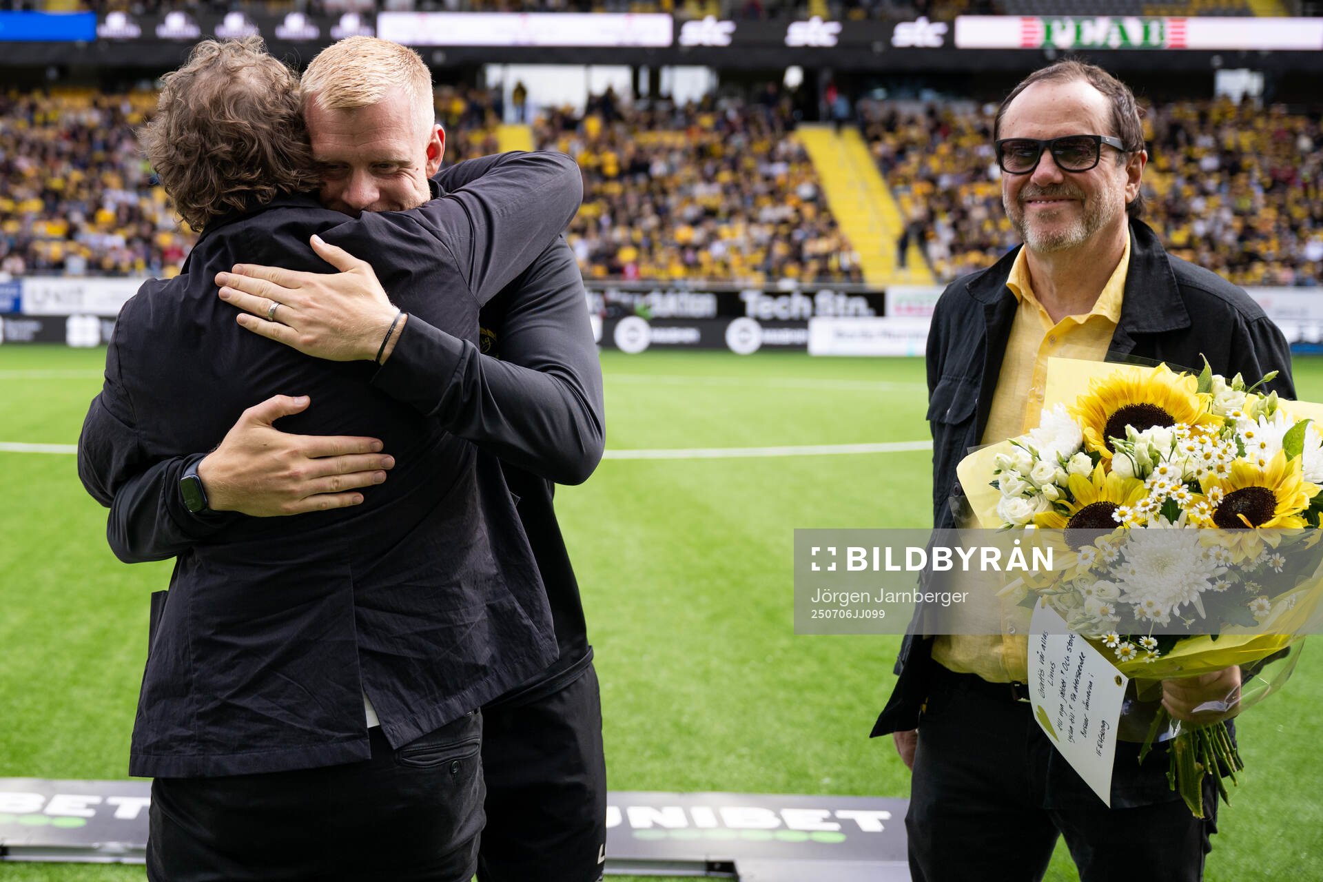Elfsborgs klubbchef Stefan Andreasson och ordförande Sune