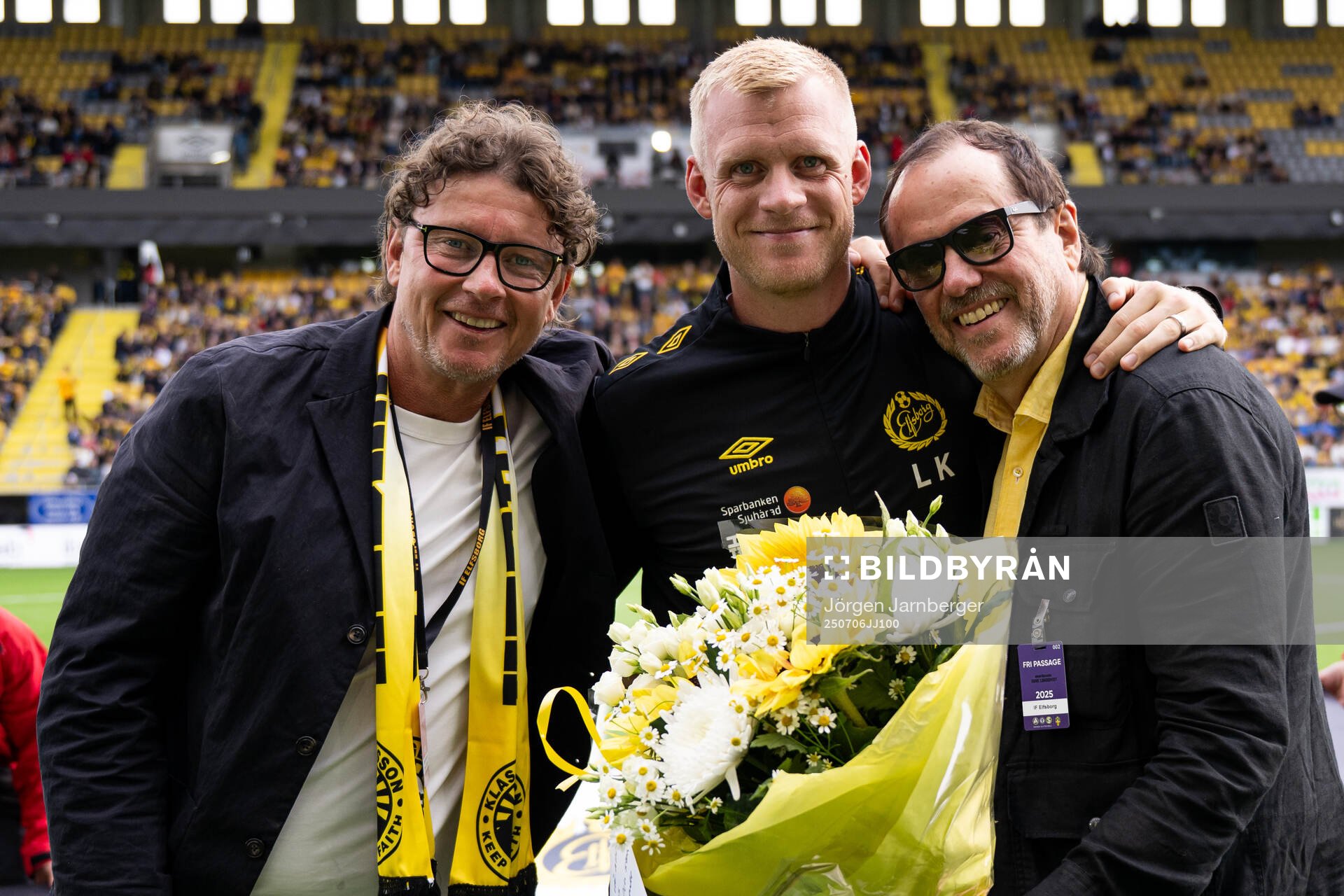 Elfsborgs klubbchef Stefan Andreasson och ordförande Sune