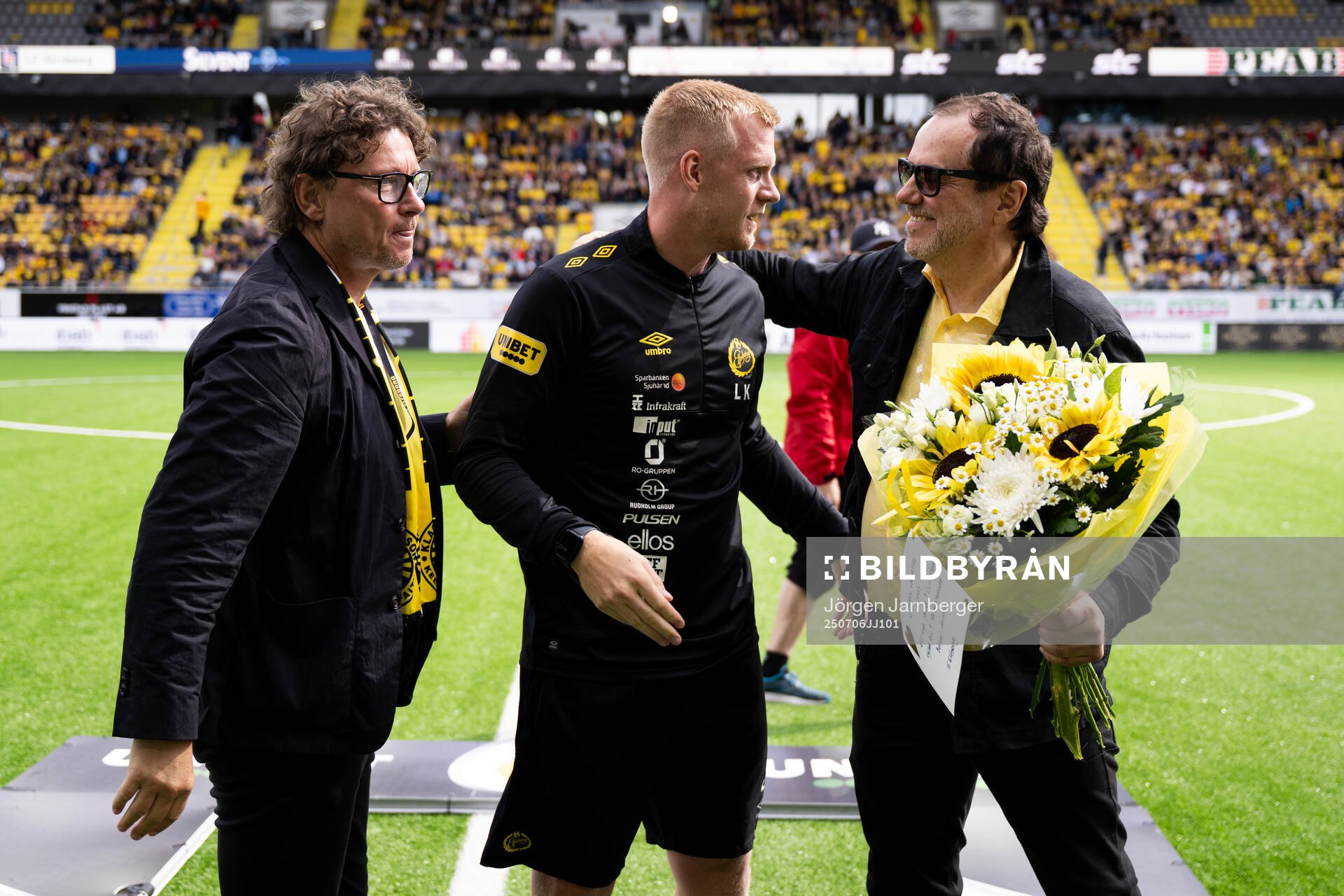 Elfsborgs klubbchef Stefan Andreasson och ordförande Sune