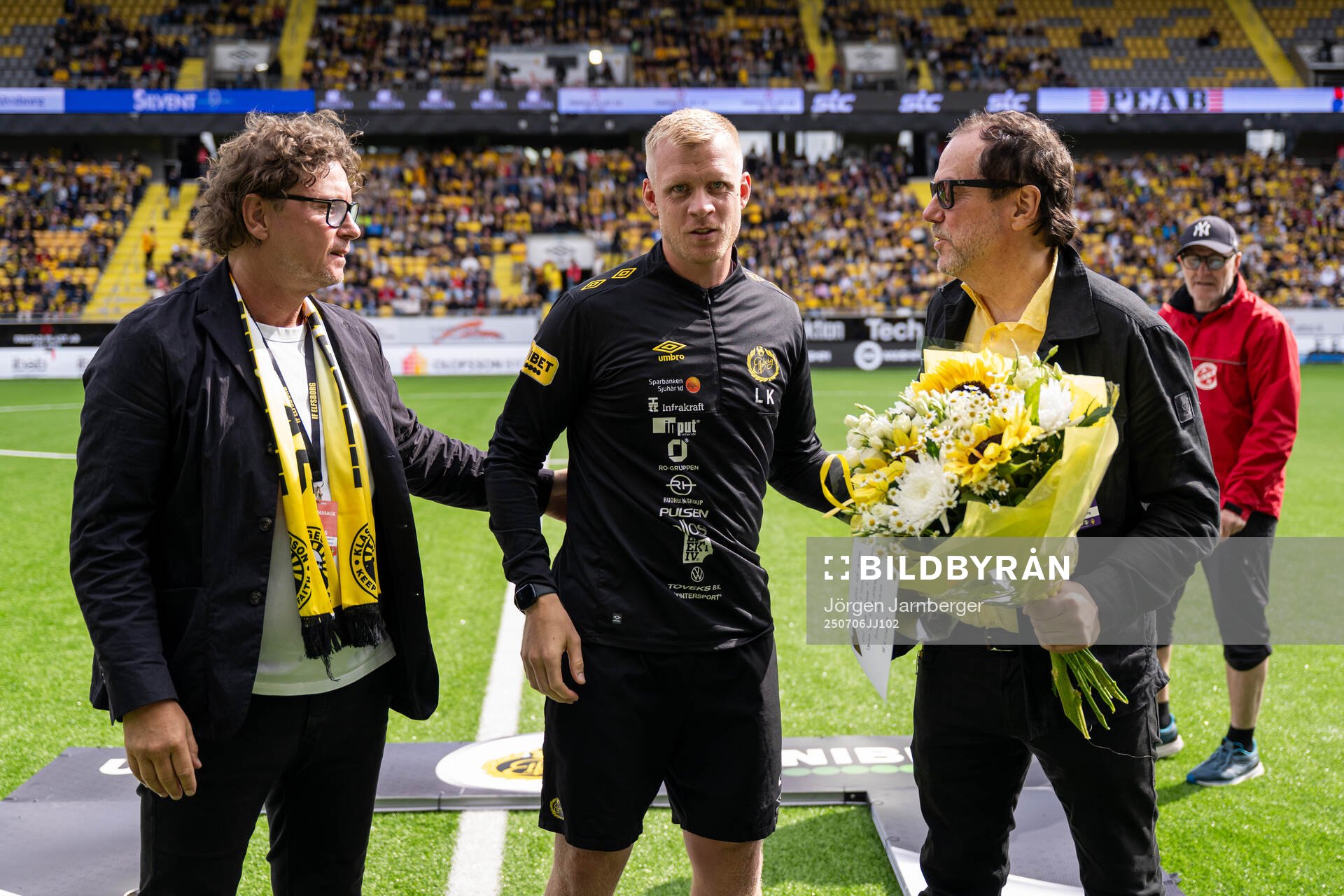 Elfsborgs klubbchef Stefan Andreasson och ordförande Sune