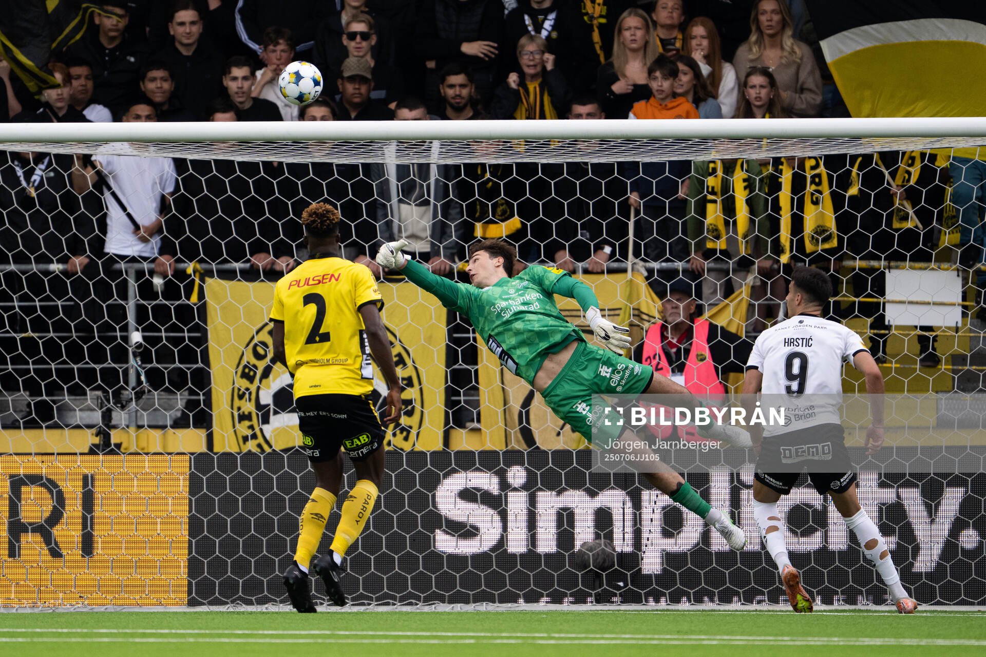 Elfsborgs målvakt Simon Eriksson