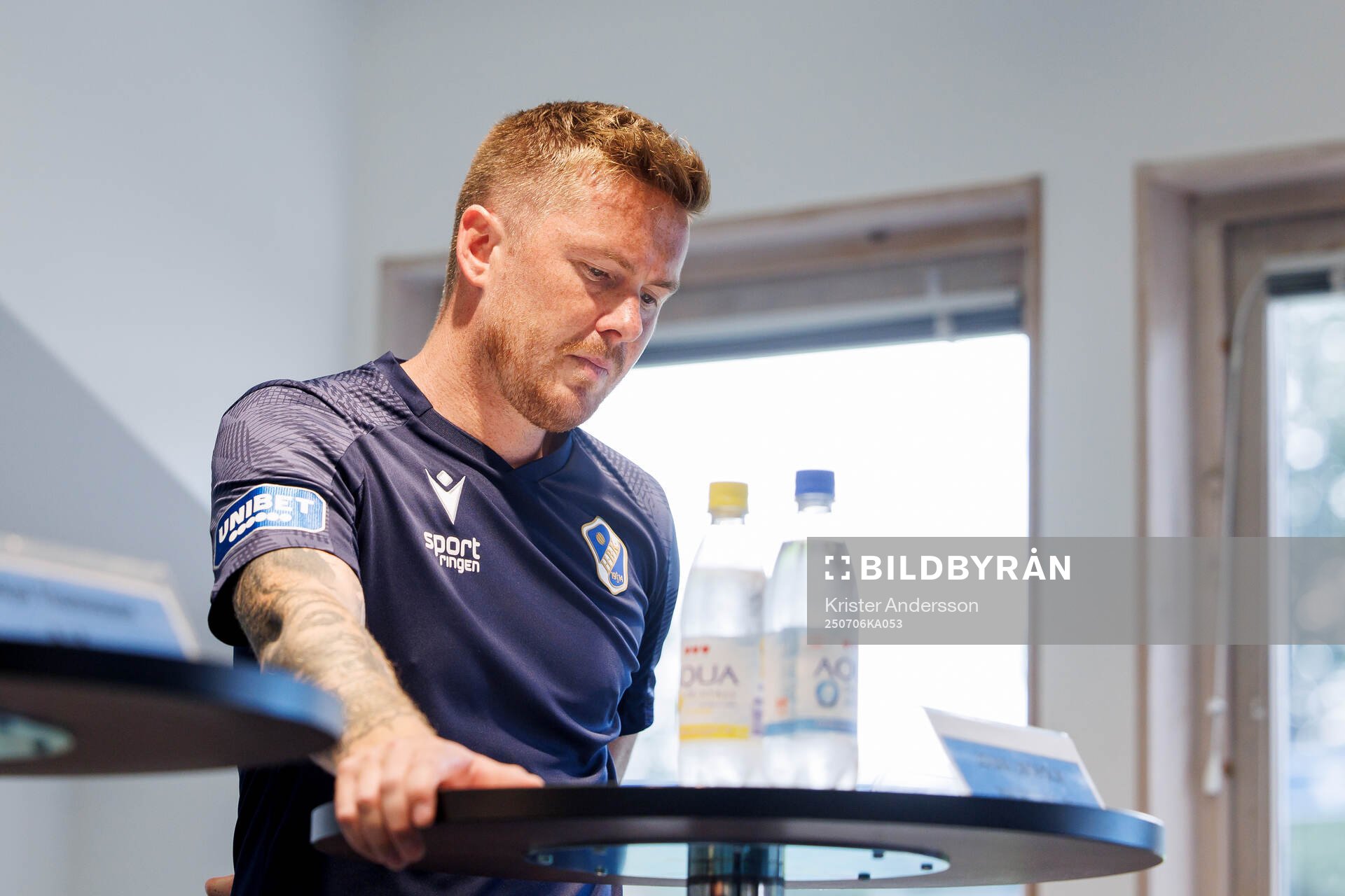 Halmstads tränare Johan Lindholm