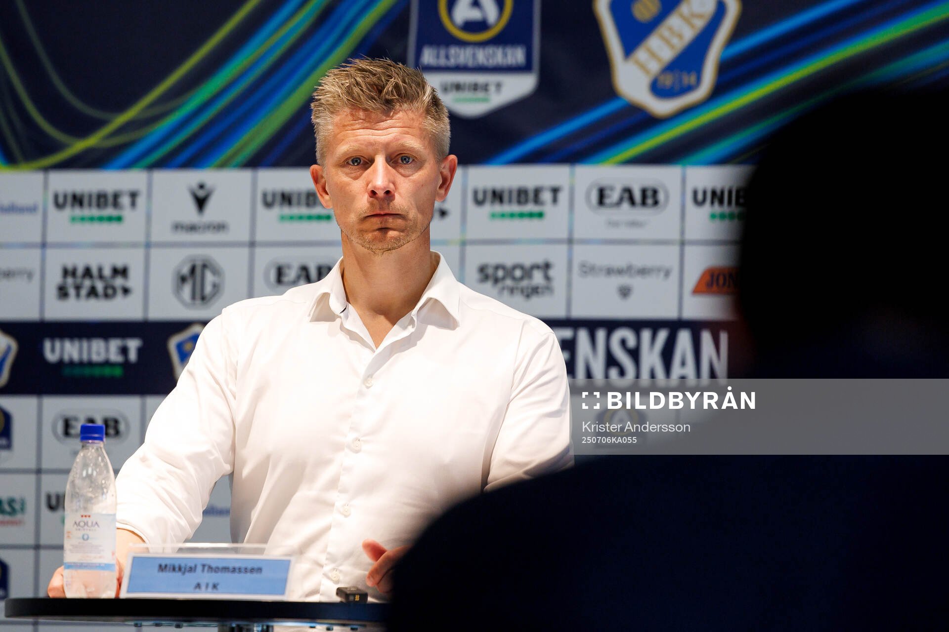 AIKs tränare Mikkjal Thomassen