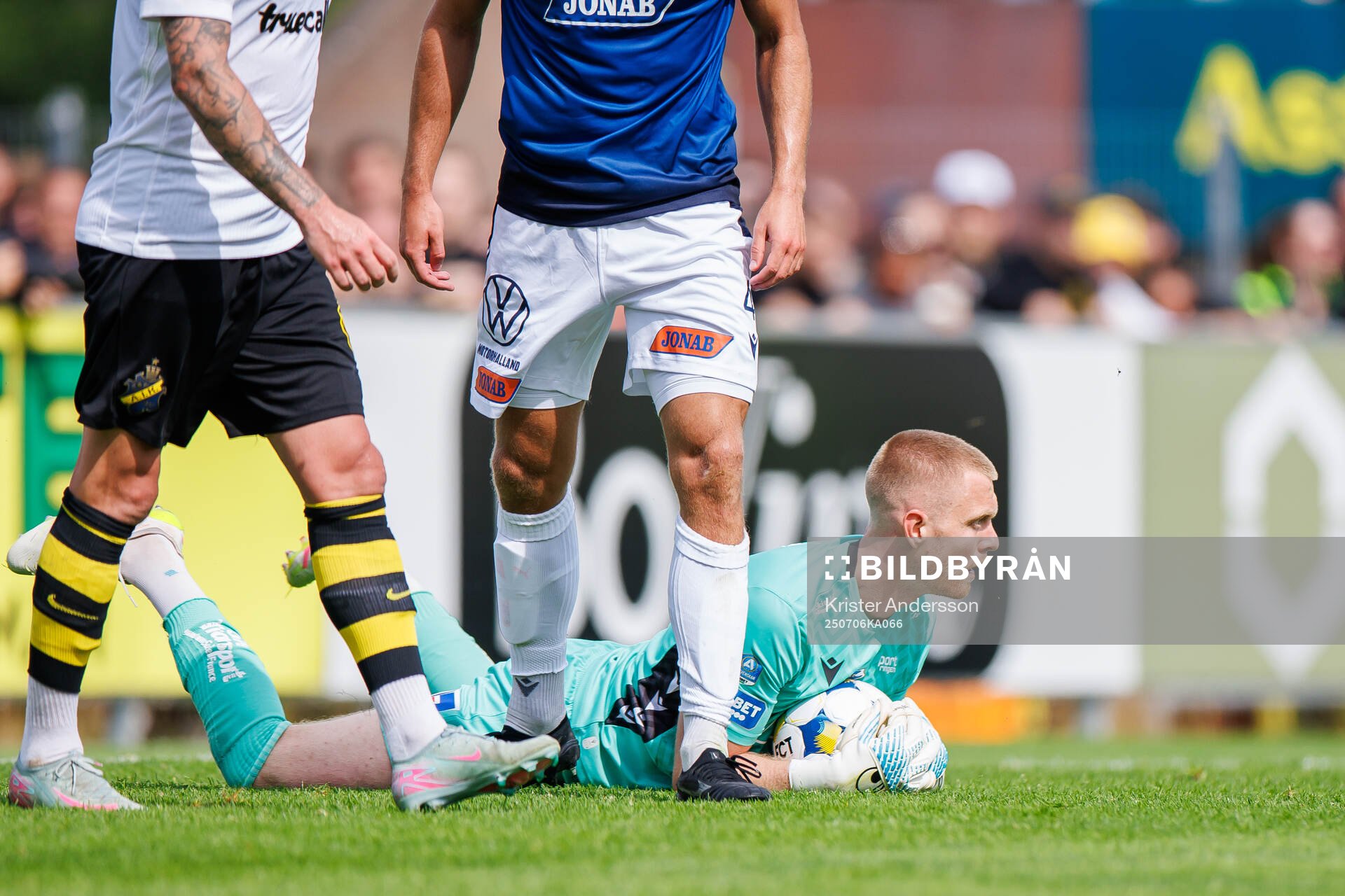 Halmstads målvakt Tim Erlandsson