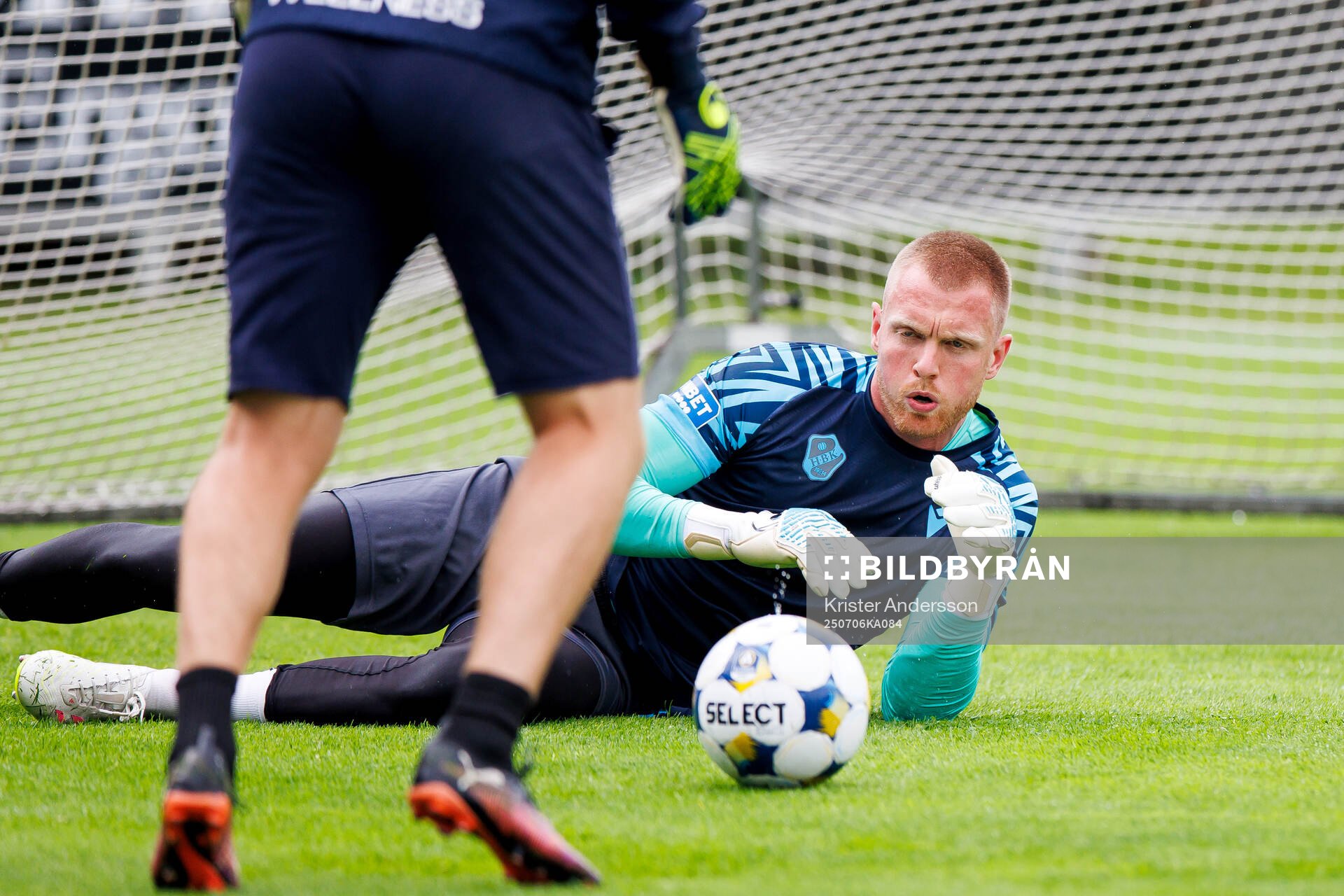 Halmstads målvakt Tim Erlandsson