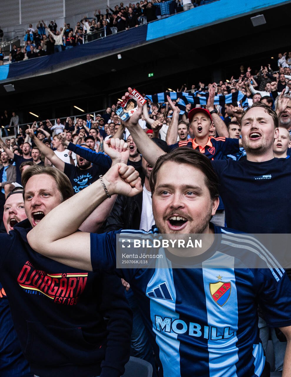 Djurgårdens supportrar