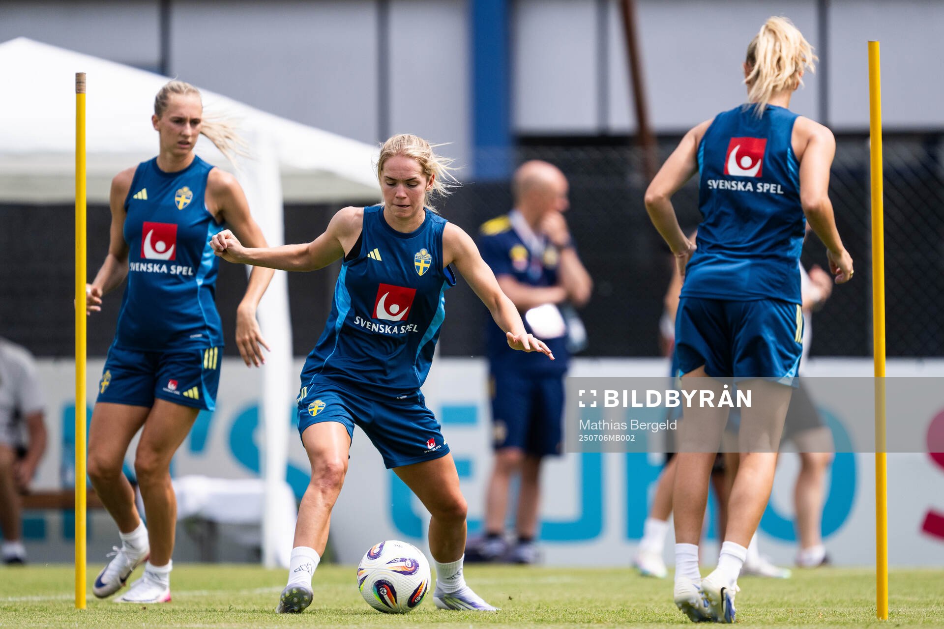 Hanna Lundkvist of the Swedish women's national football