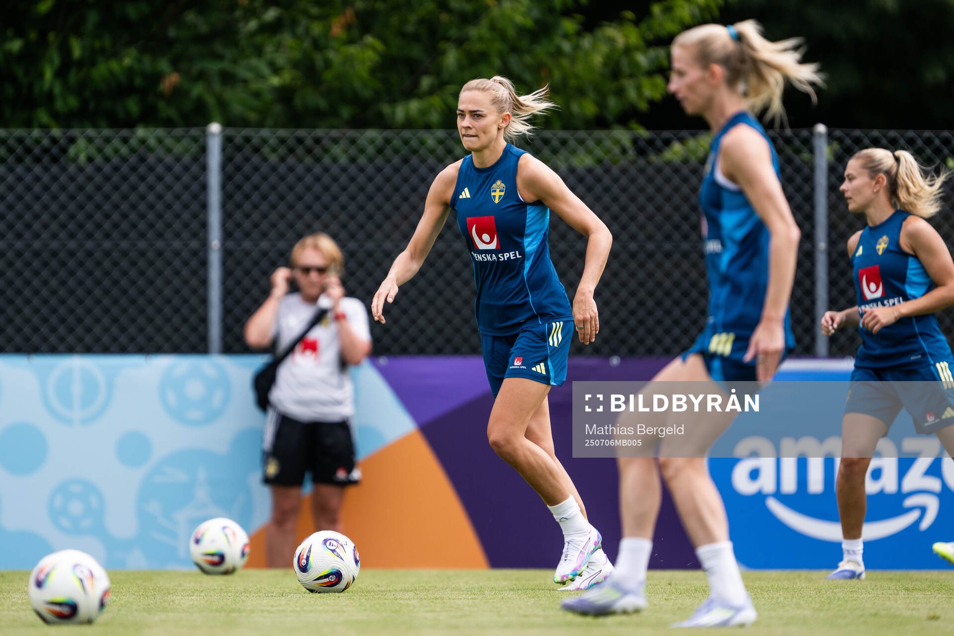 Fridolina Rolfö of the Swedish women's national football