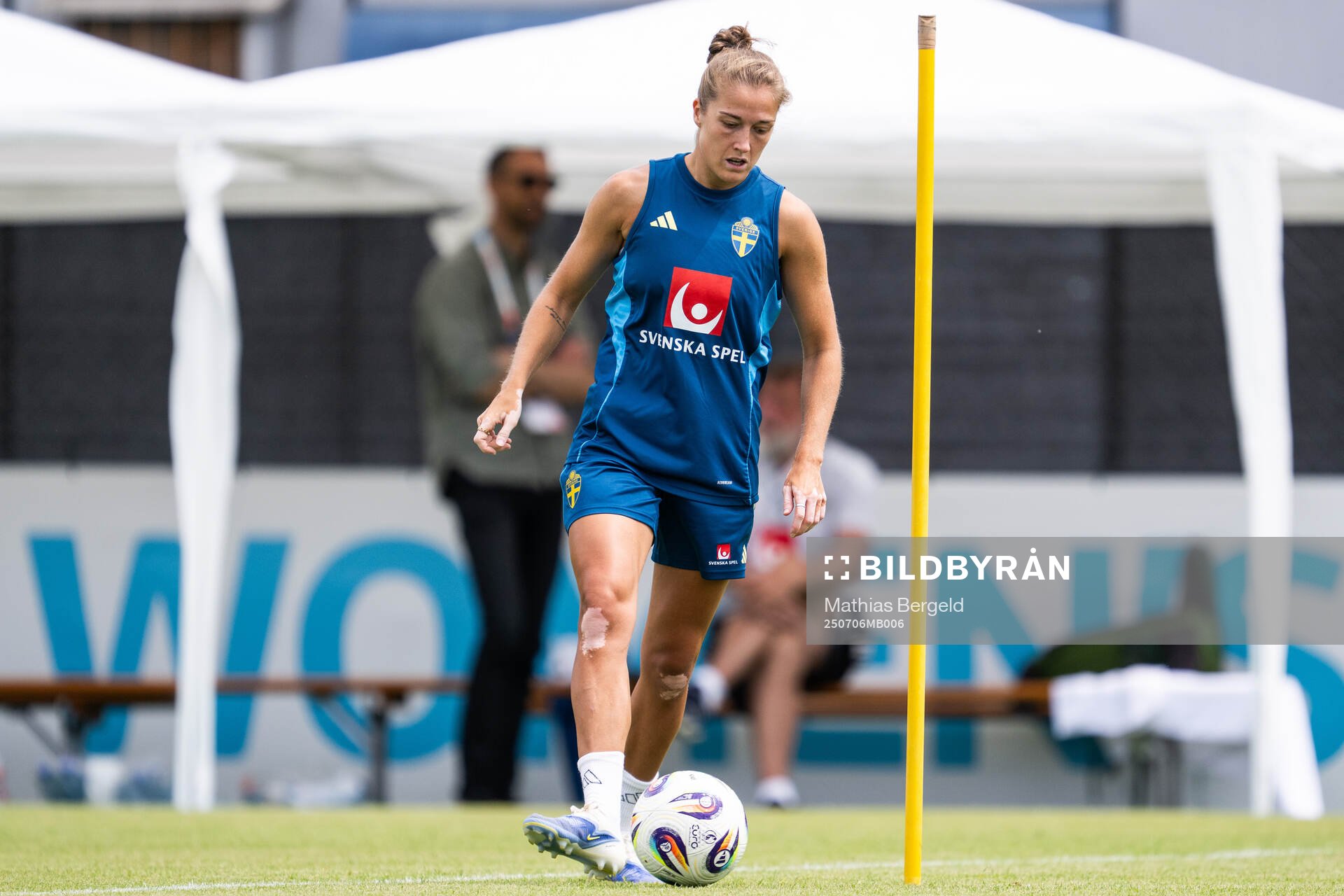 Filippa Angeldahl of the Swedish women's national football