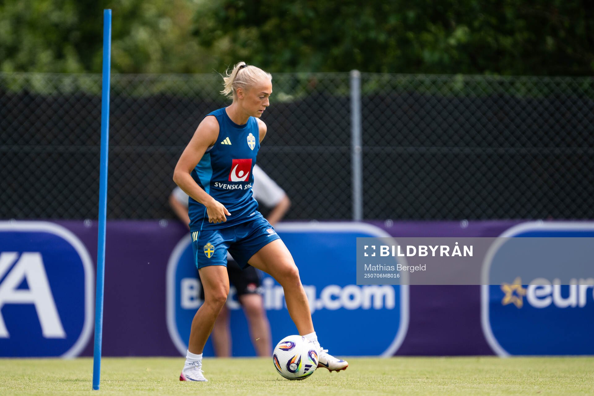 Hanna Bennison of the Swedish women's national football