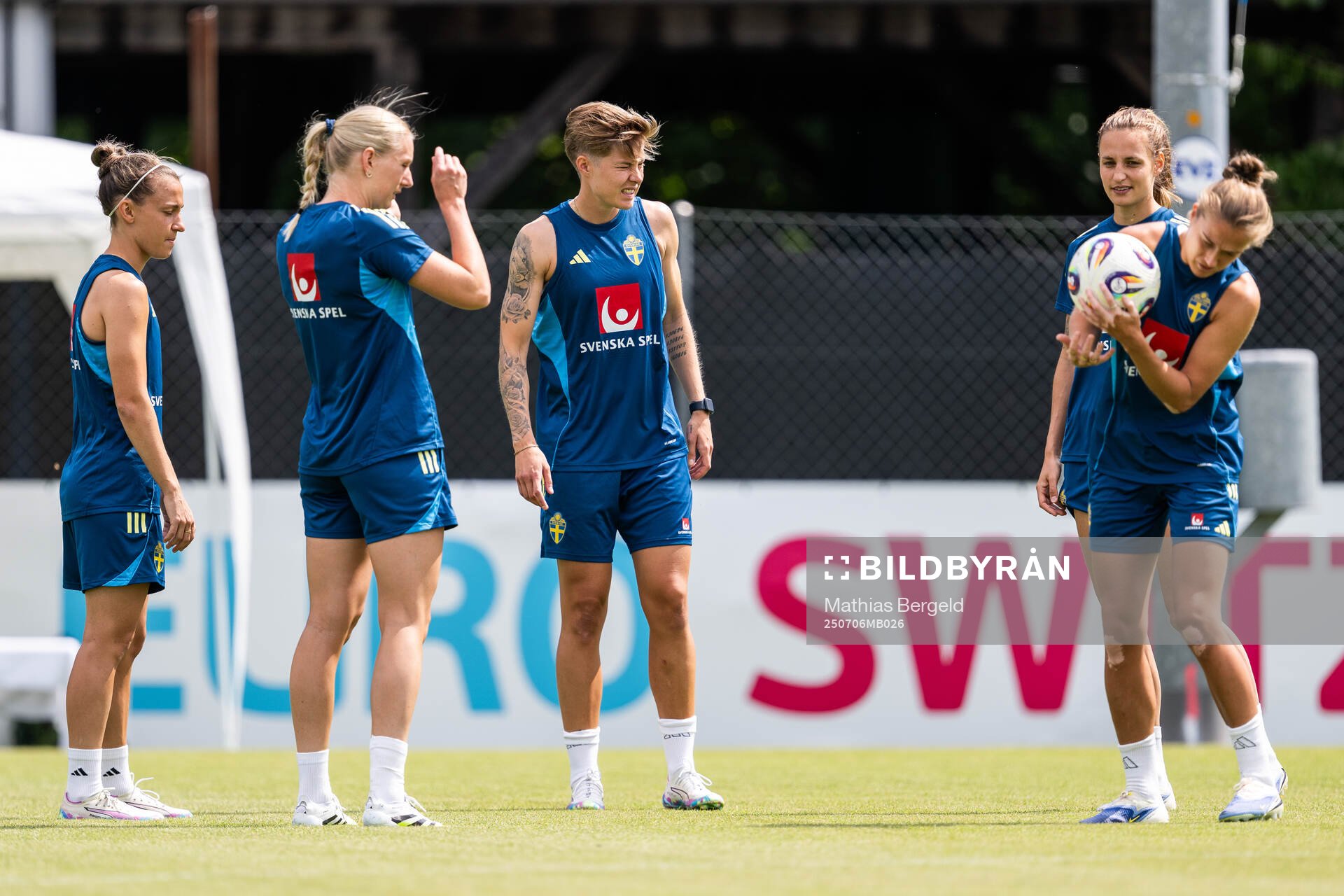 Julia Zigiotti Olme, Stina Blackstenius, Lina Hurtig,