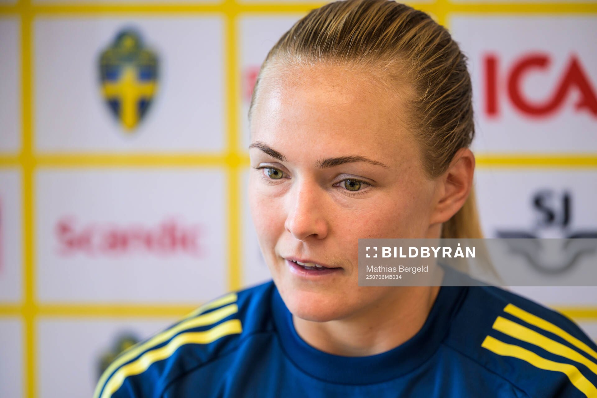 Magdalena Eriksson of the Swedish women's national football