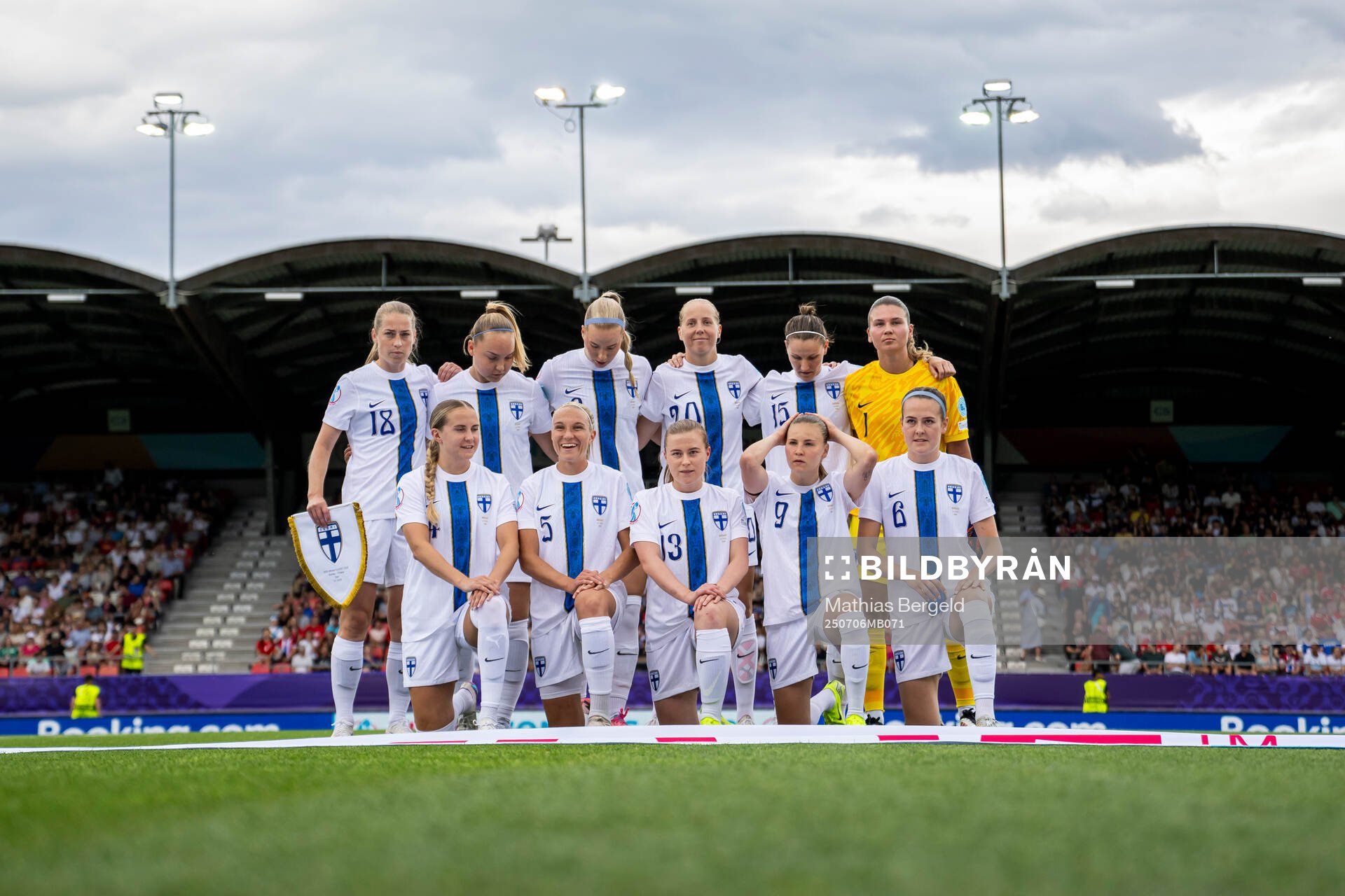 Starting eleven of Finland