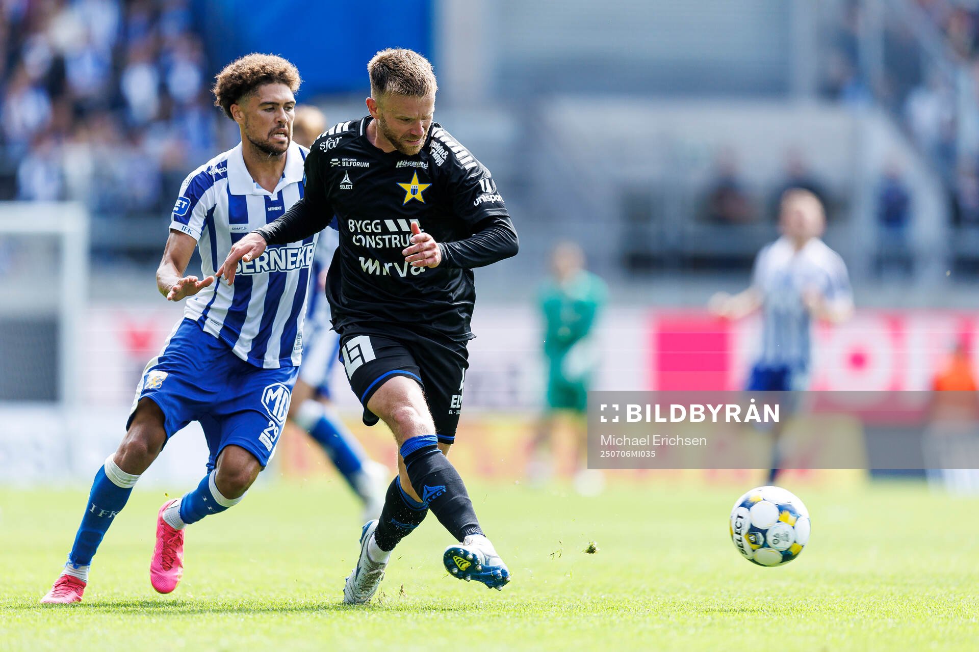 IFK Göteborgs Thomas Santos och Sirius Dennis Widgren