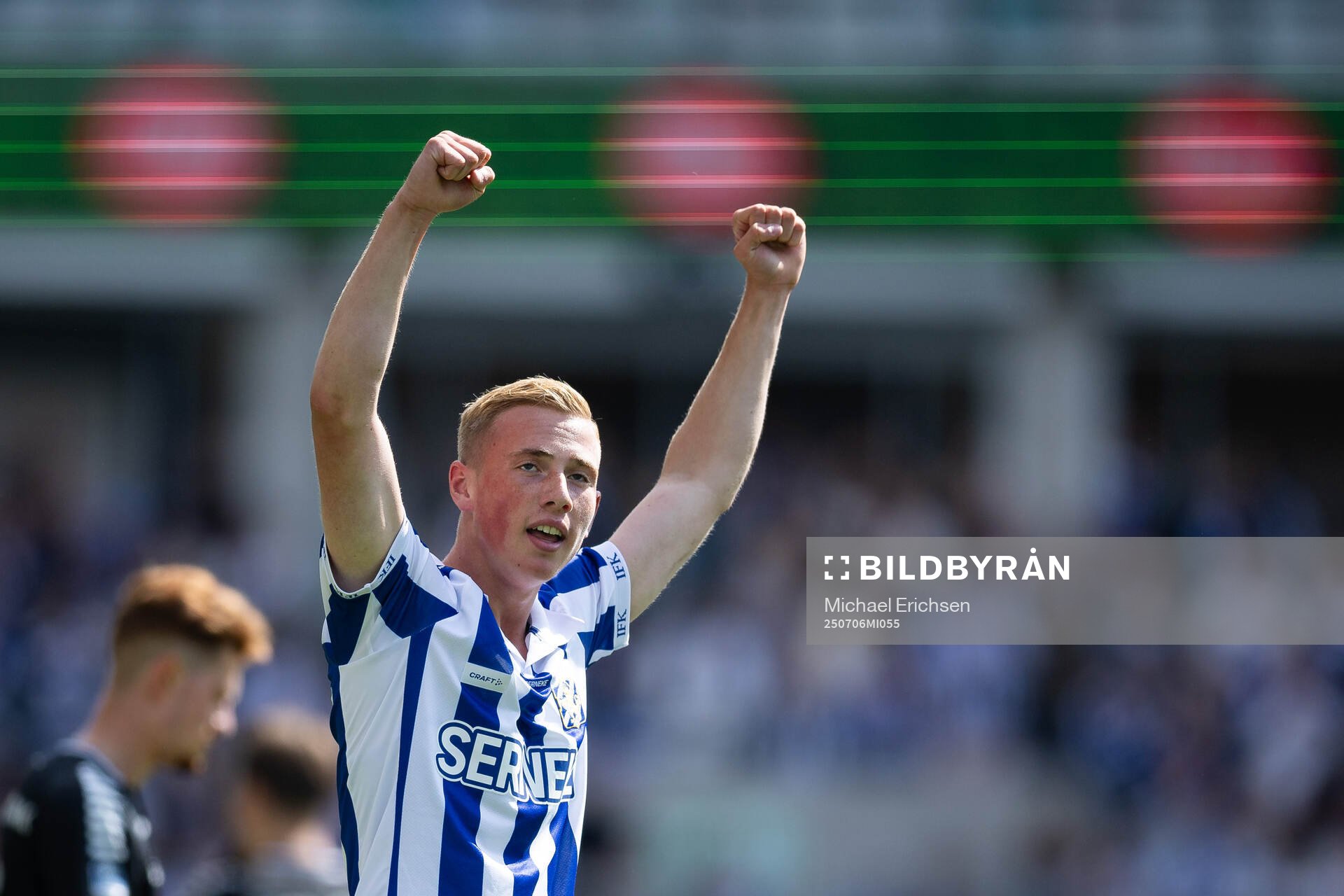IFK Göteborgs Benjamin Brantlind jublar