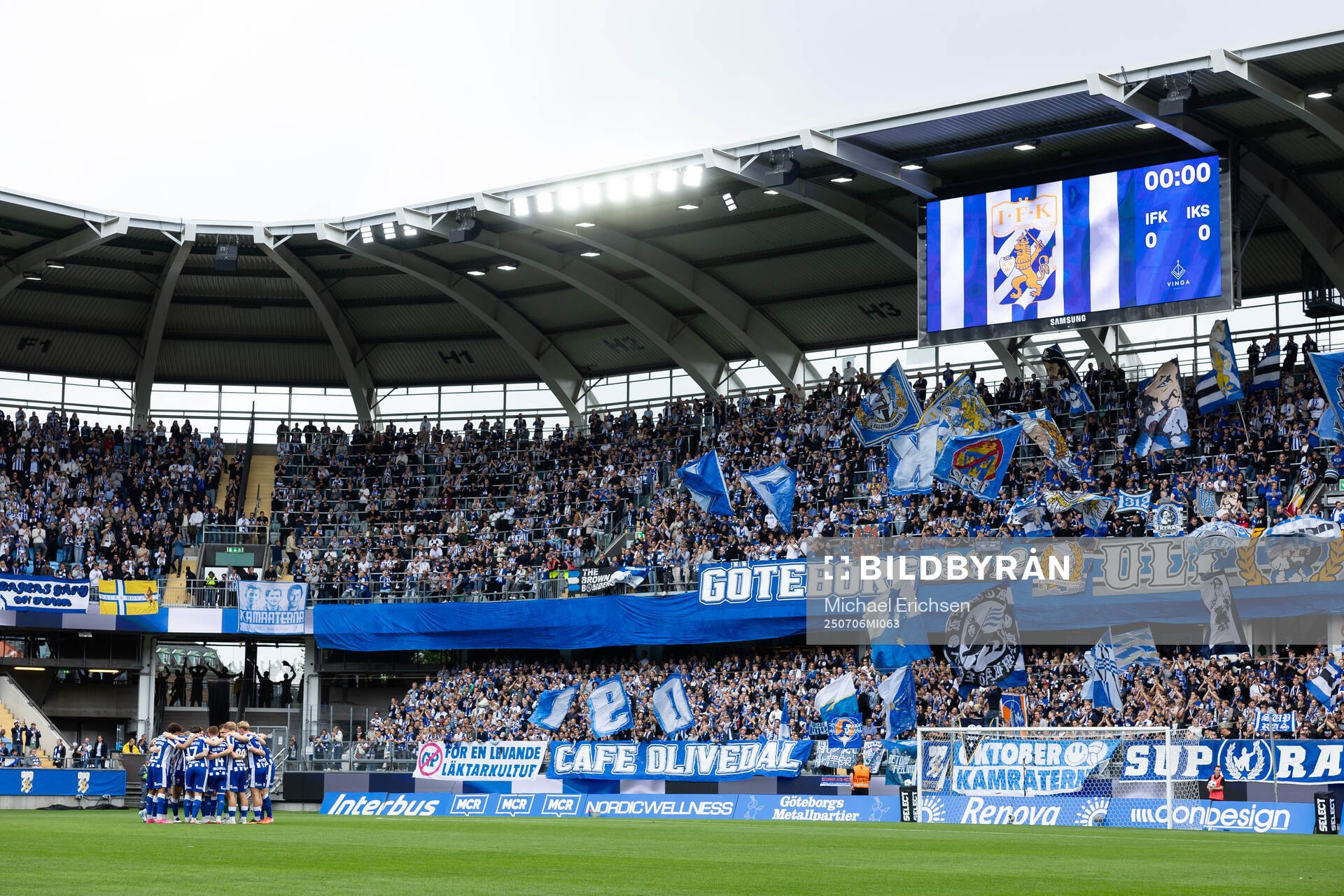 IFK Göteborgs spelare samlade