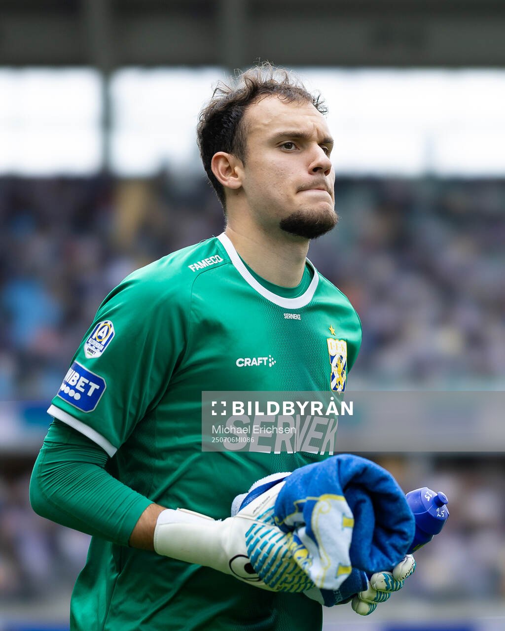 IFK Göteborgs målvakt Elis Bishesari