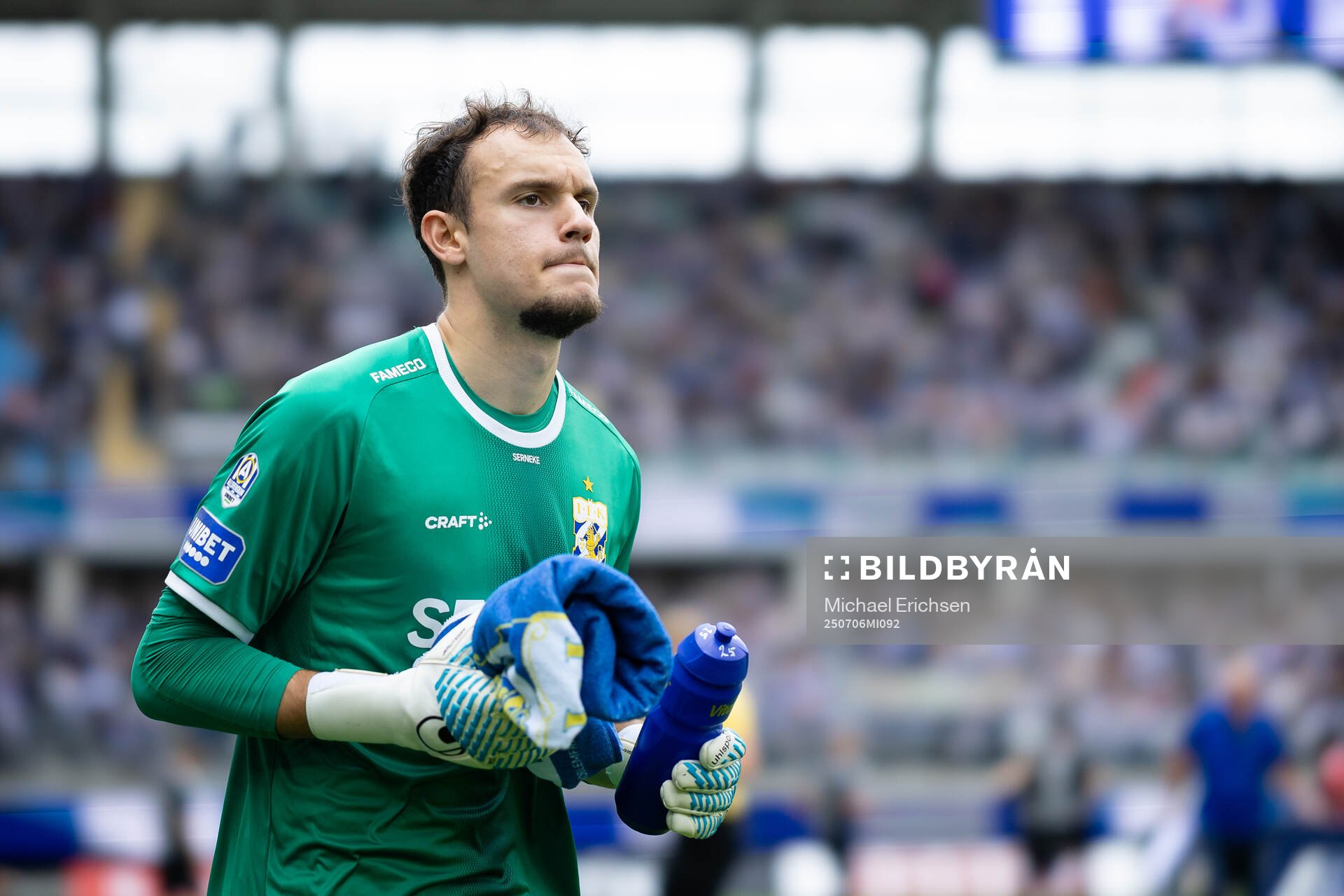 IFK Göteborgs målvakt Elis Bishesari