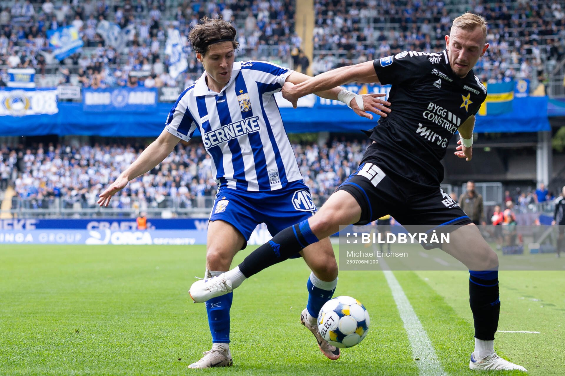 IFK Göteborgs Eman Markovic och Sirius Jakob Voelkerling
