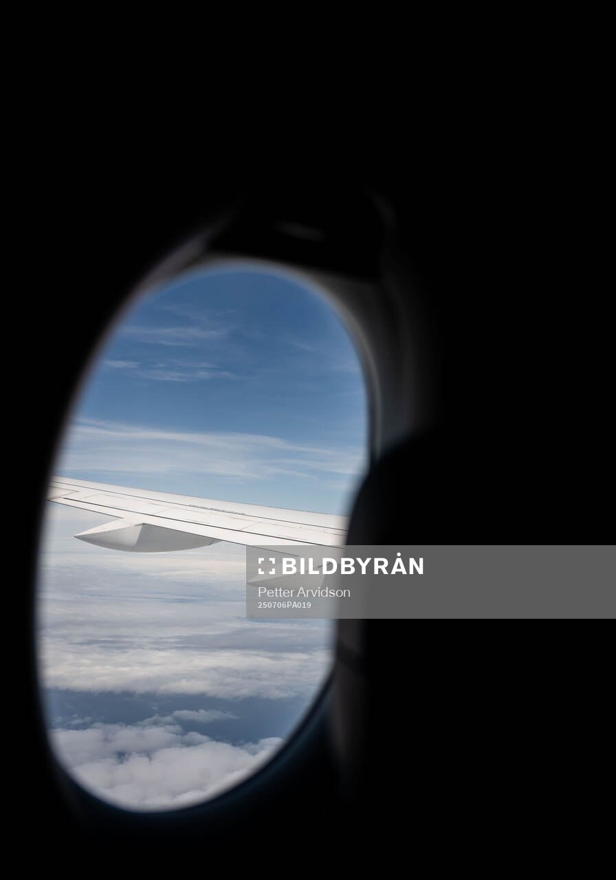General view from the plane