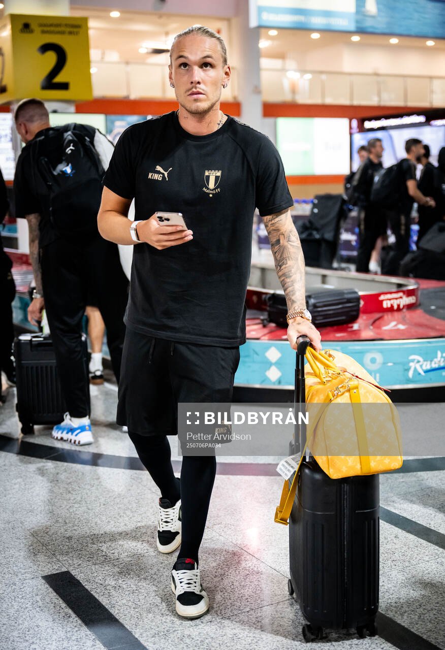 Arnor Sigurdsson of Malmö FF