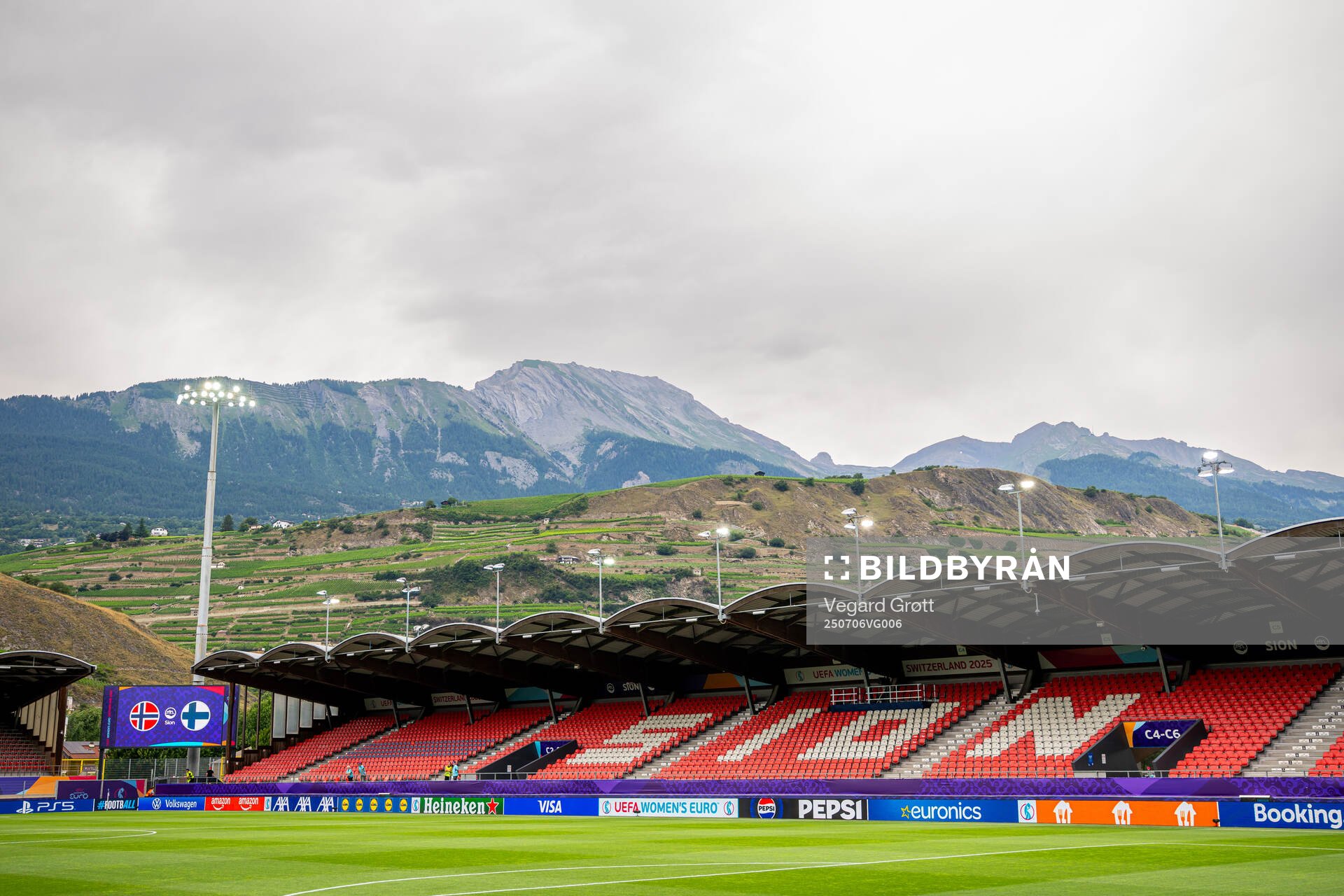 General view of Stade de Tourbillon