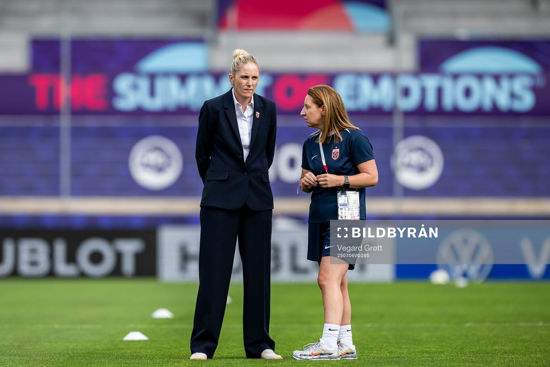 Gemma Grainger, head coach of Norway, and performance