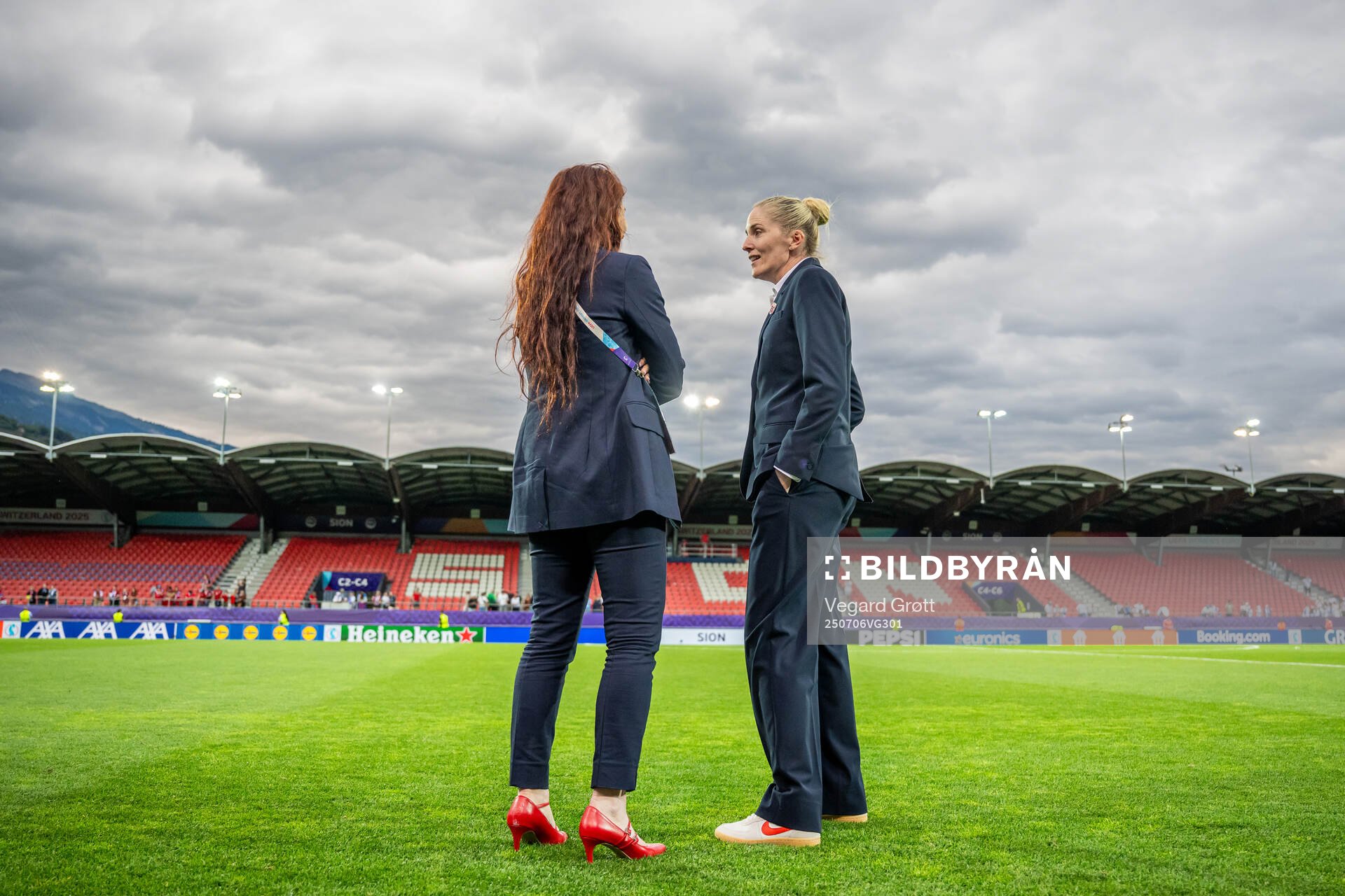 Lise Klaveness, president of the Norwegian Football
