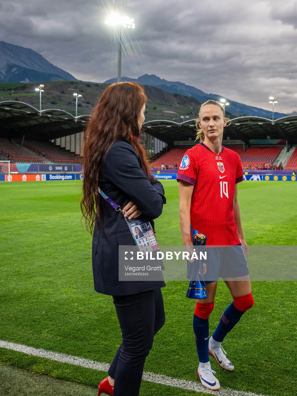 Lise Klaveness, president of the Norwegian Football