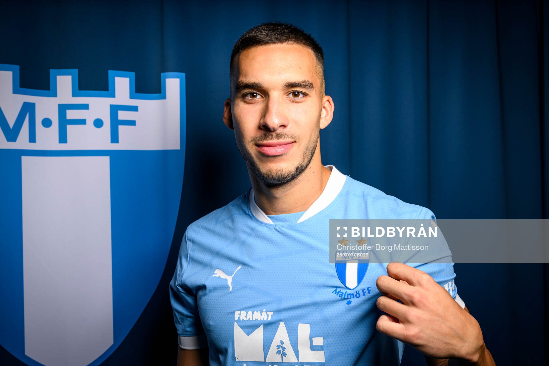 Malmö FF presenterar Andrej Djuric som ny spelare