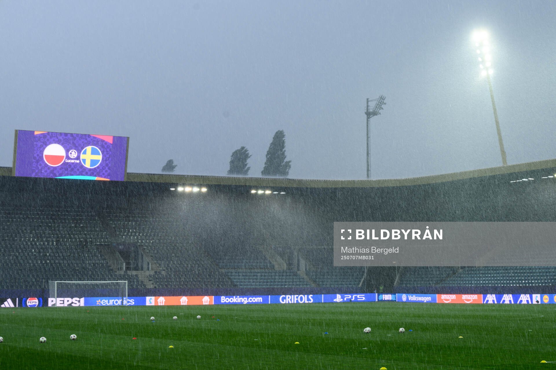 Heavy rain