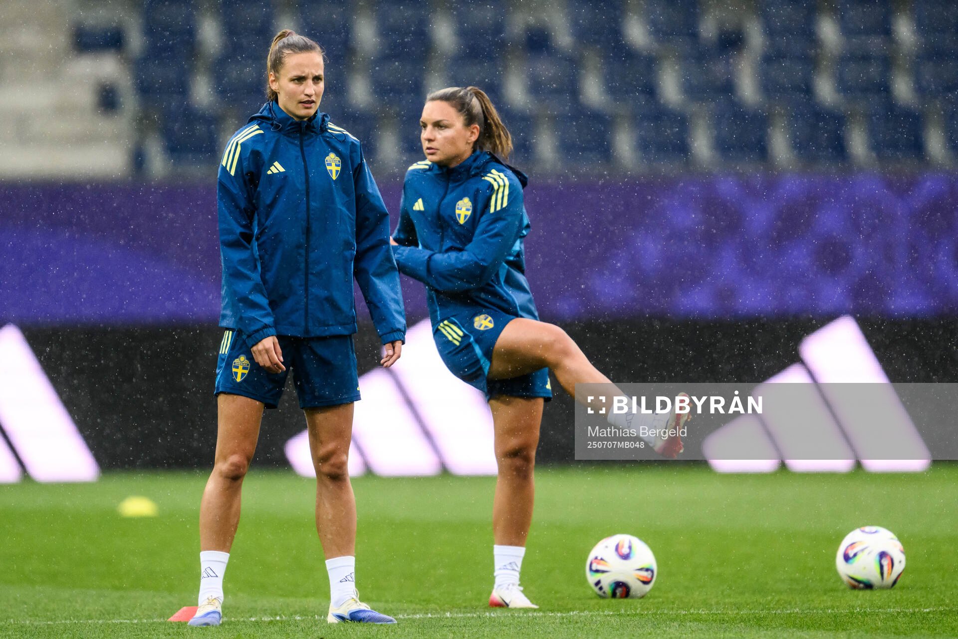 Nathalie Björn and Johanna Rytting Kaneryd of the Swedish