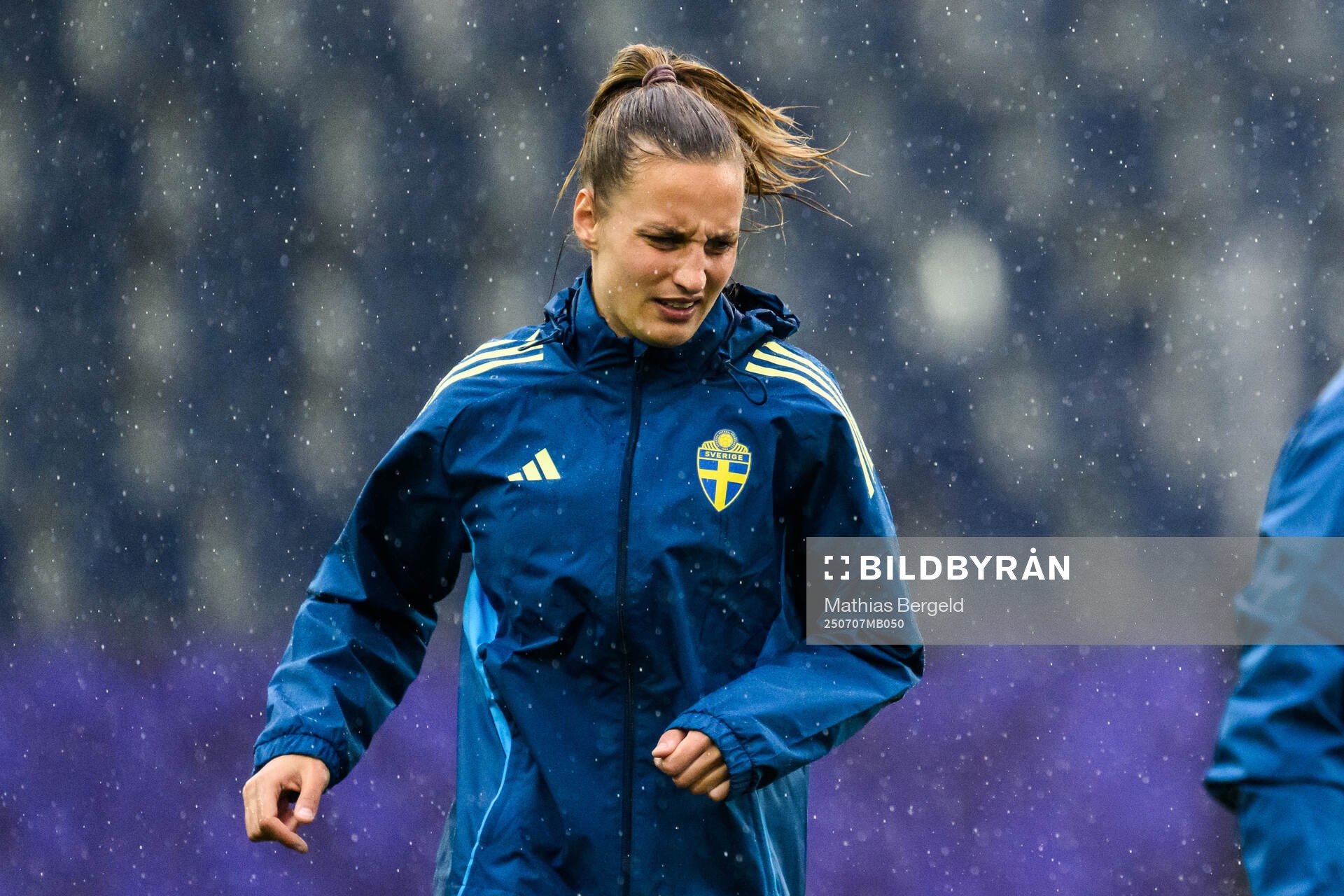 Nathalie Björn of the Swedish women's national football