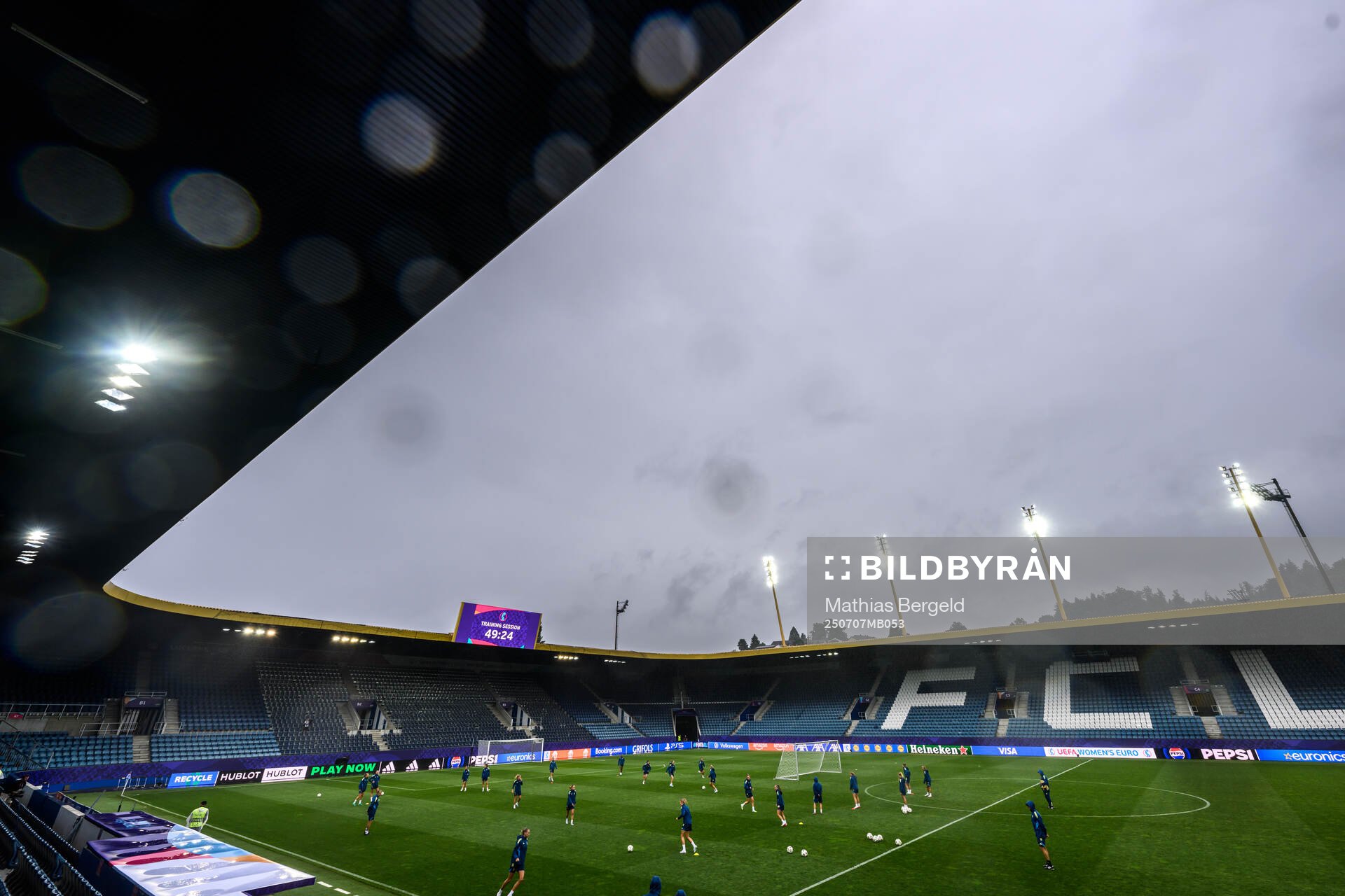 General view of Allmend Stadion Luzern