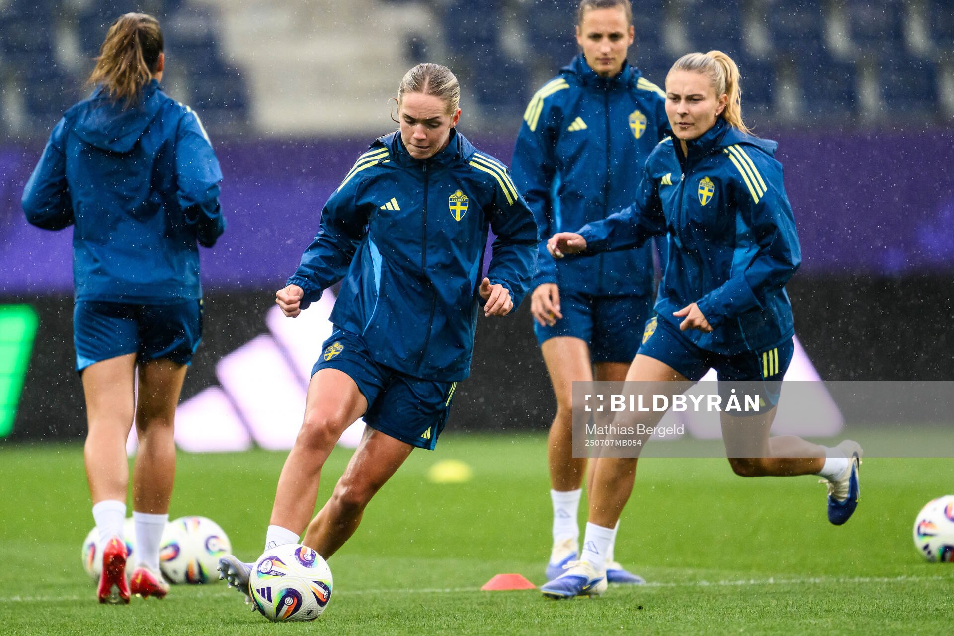 Hanna Lundkvist  of the Swedish women's national football