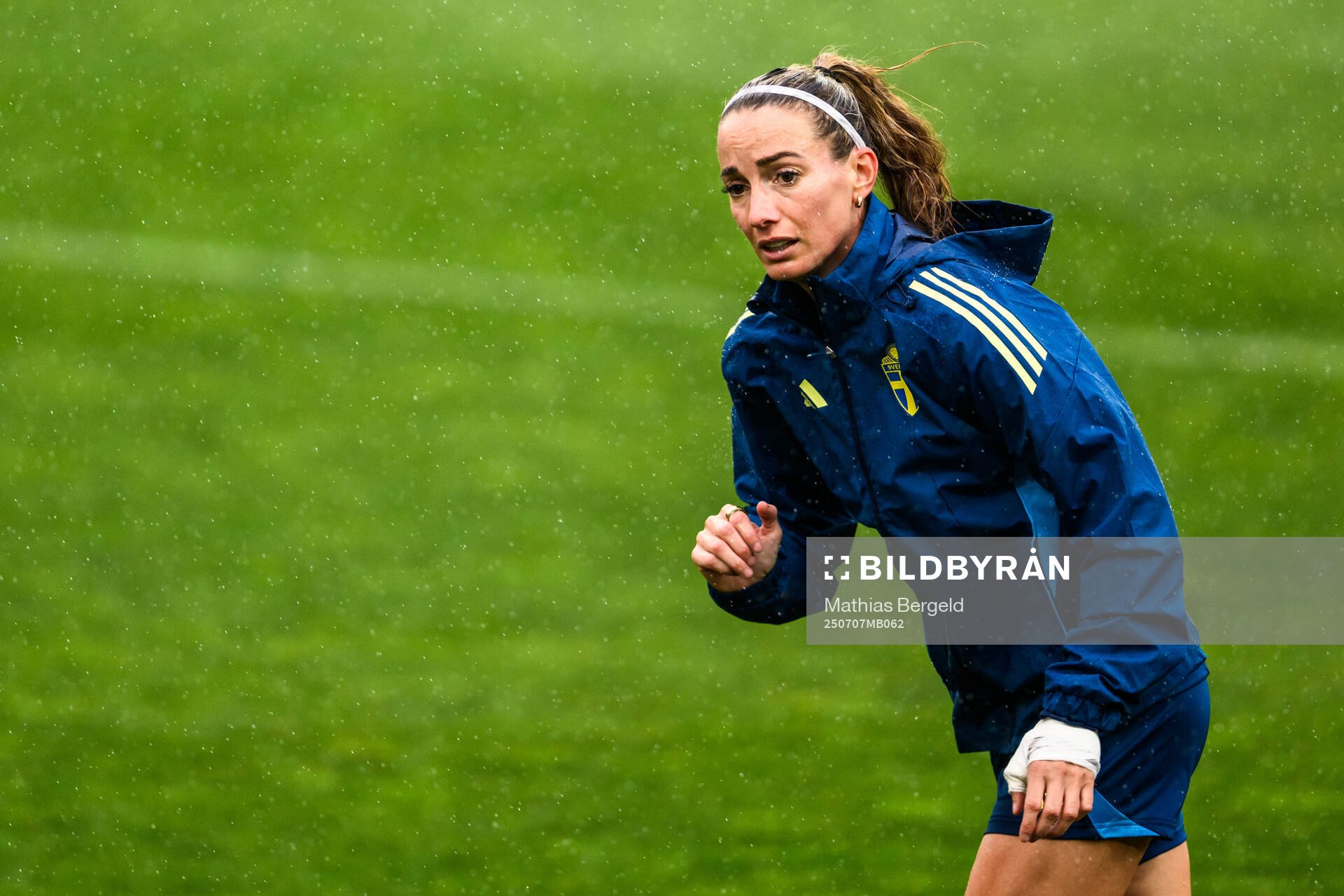 Kosovare Asllani of the Swedish women's national football