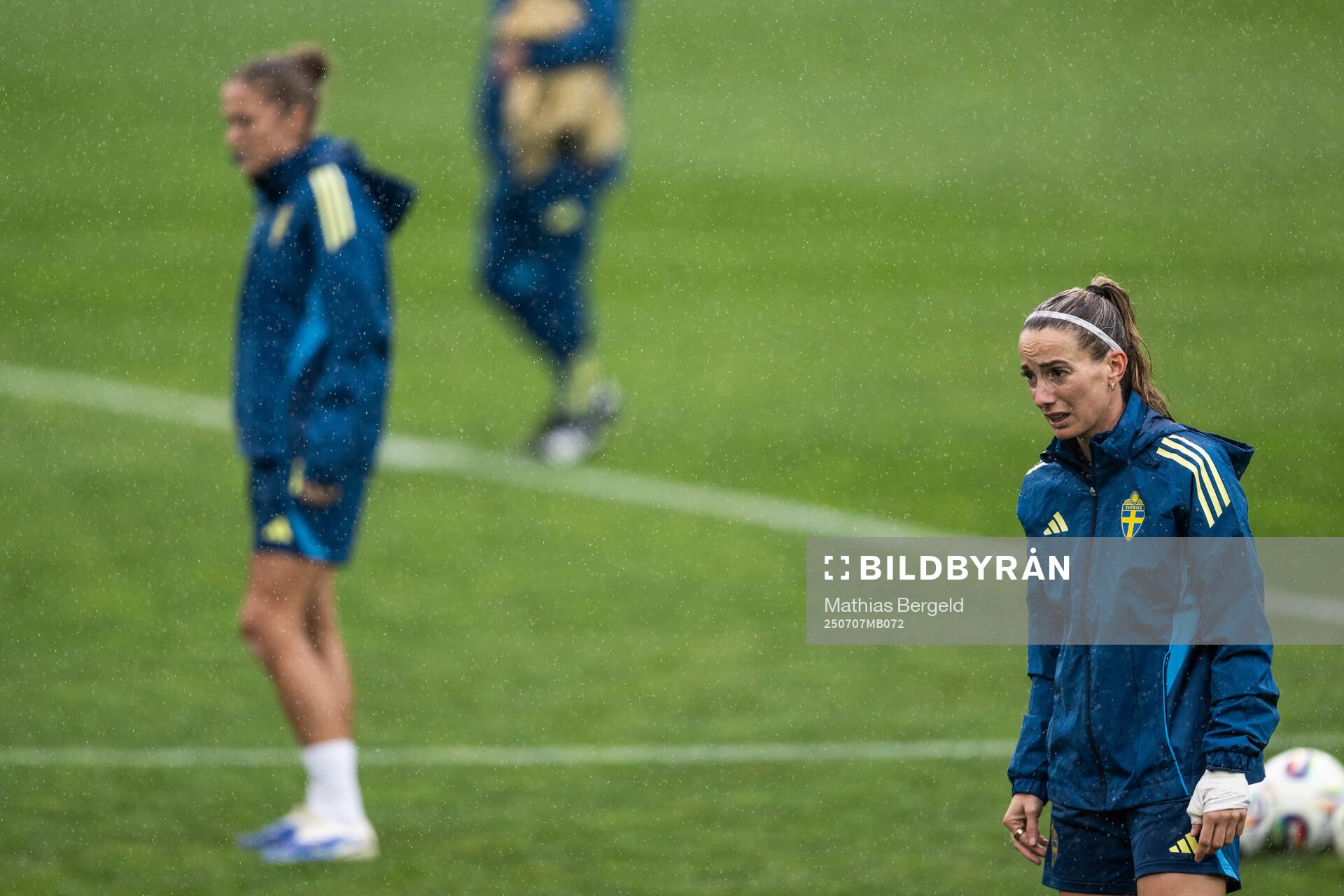 Kosovare Asllani of the Swedish women's national football