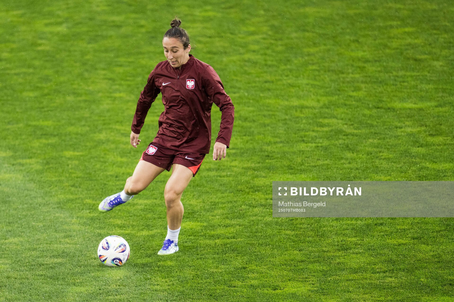 Sylwia Matysik of the Polish women's national football team