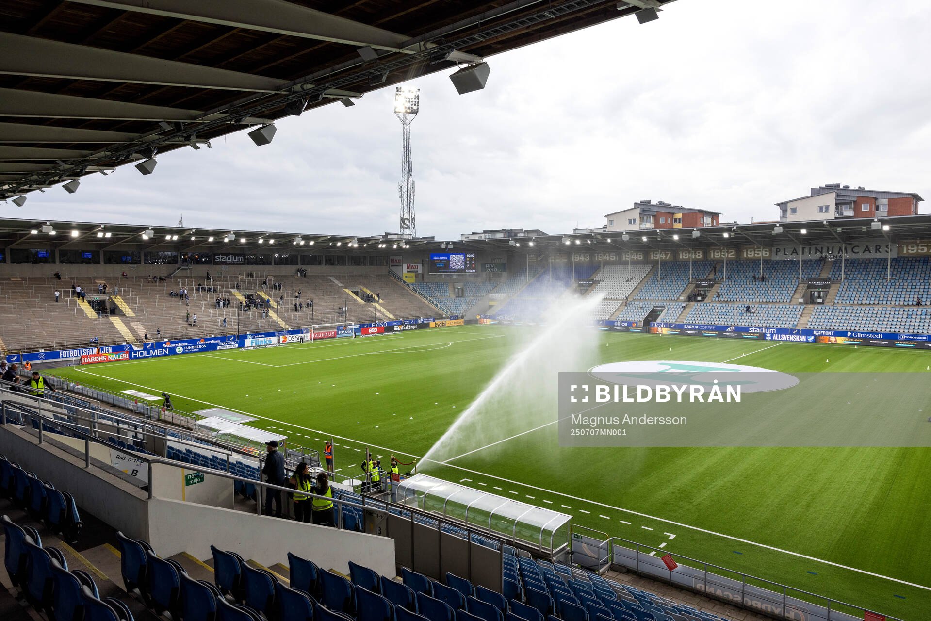 Interiör vy av Platinumcars Arena