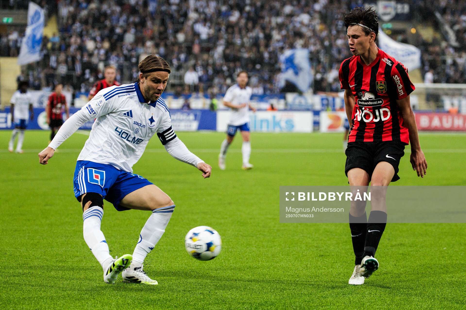 IFK Norrköpings Christoffer Nyman och Brommapojkarnas