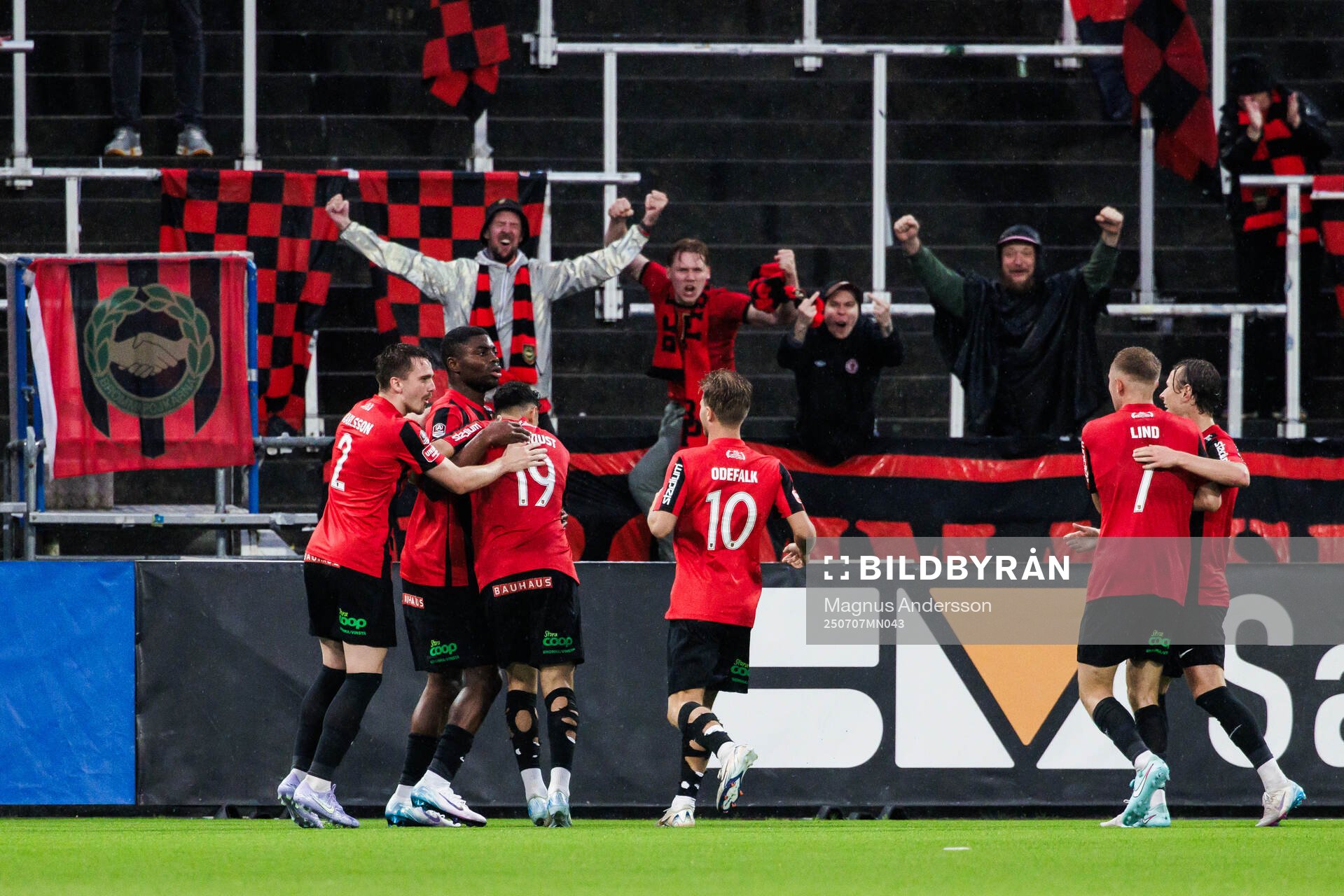 Brommapojkarnas Daleho Irandust jublar