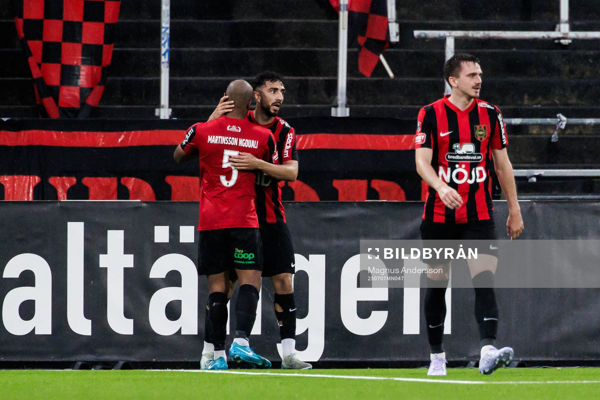 Brommapojkarnas Daleho Irandust jublar