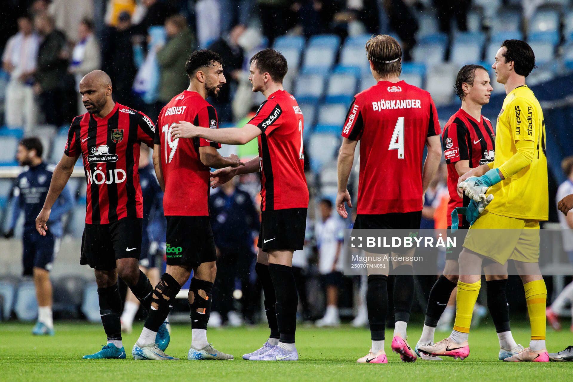 Brommapojkarnas Daleho Irandust och Hlynur Freyr Karlsson